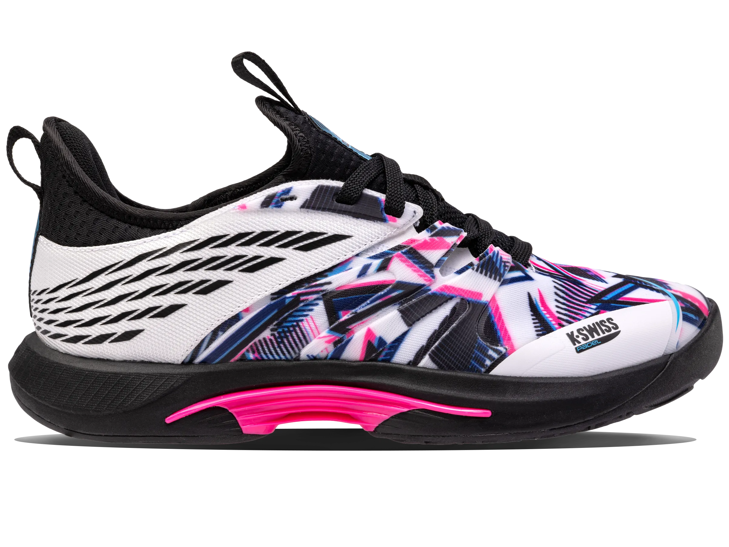 K.SWISS 08912-940-M | SPEEDTRAC PADEL | WHITE/BLACK/NEON PINK