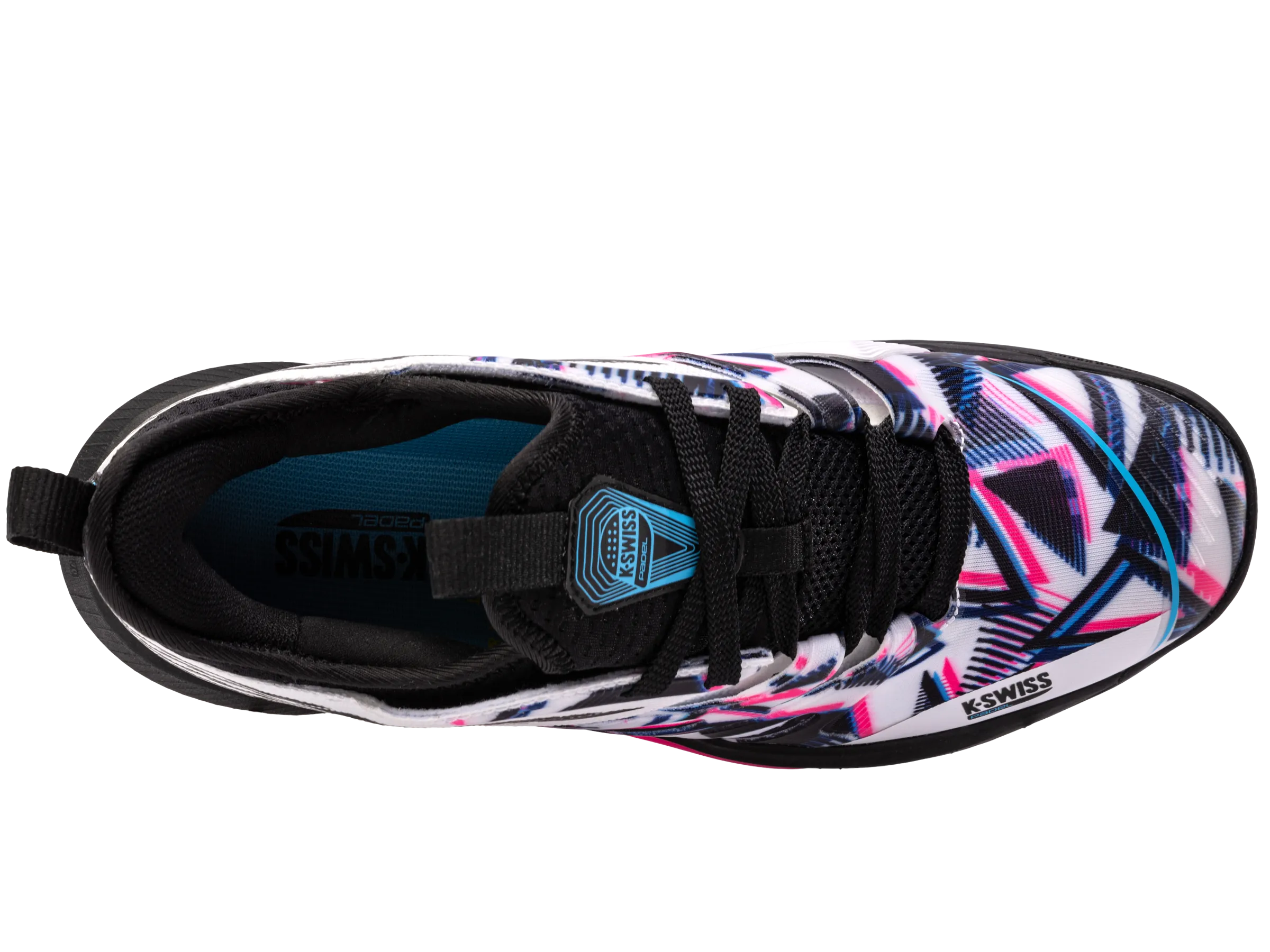 K.SWISS 08912-940-M | SPEEDTRAC PADEL | WHITE/BLACK/NEON PINK