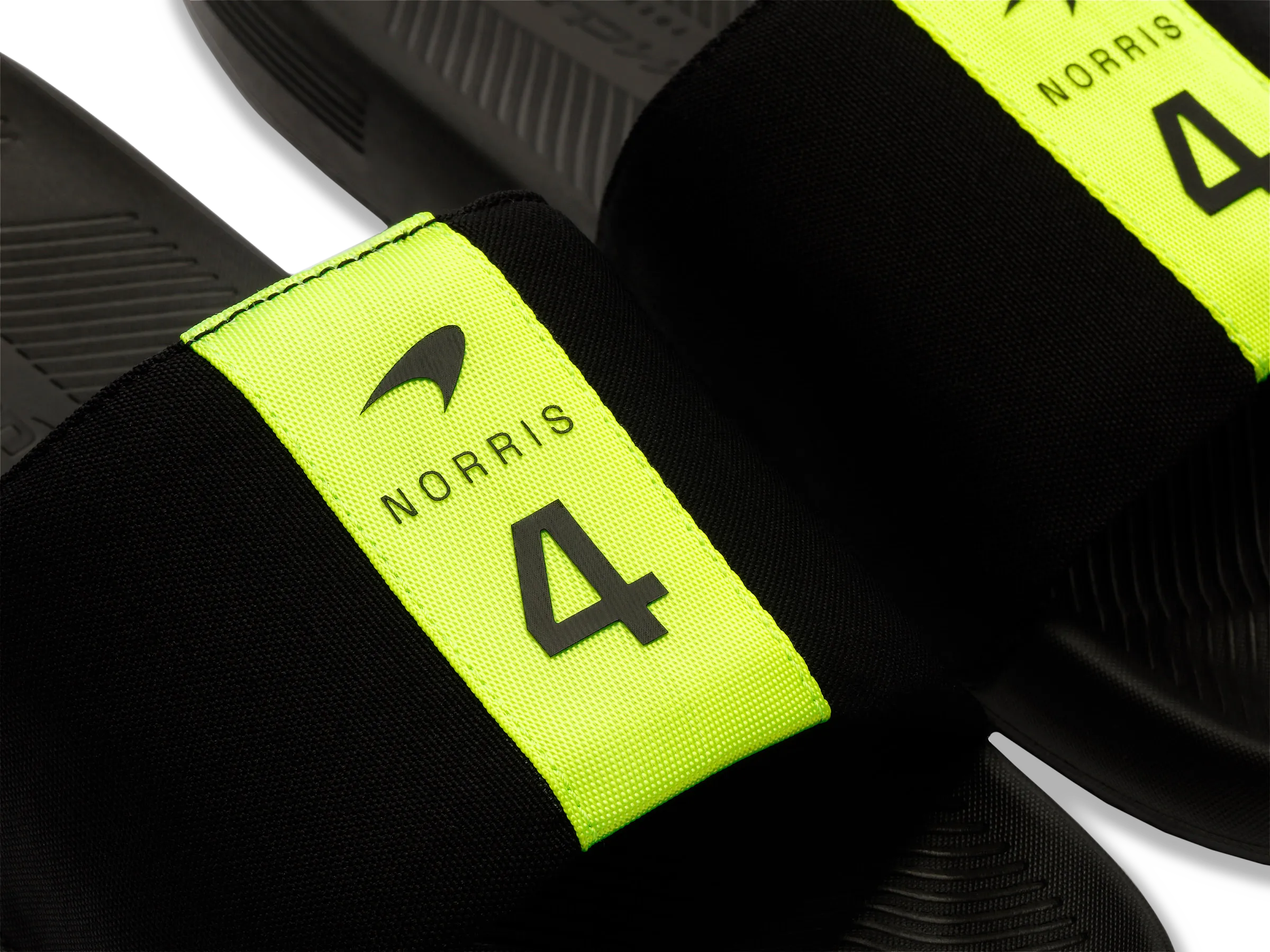 K.SWISS 08951-071-M | SLIDE SANDAL LN X MCLAREN F1 TEAM | BLACK/SAFETY YELLOW