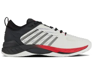 K.SWISS 09071-104-M | HYPERCOURT SUPREME 2 | BRIGHT WHITE/STRETCH LIMO/HIGH RISK RED
