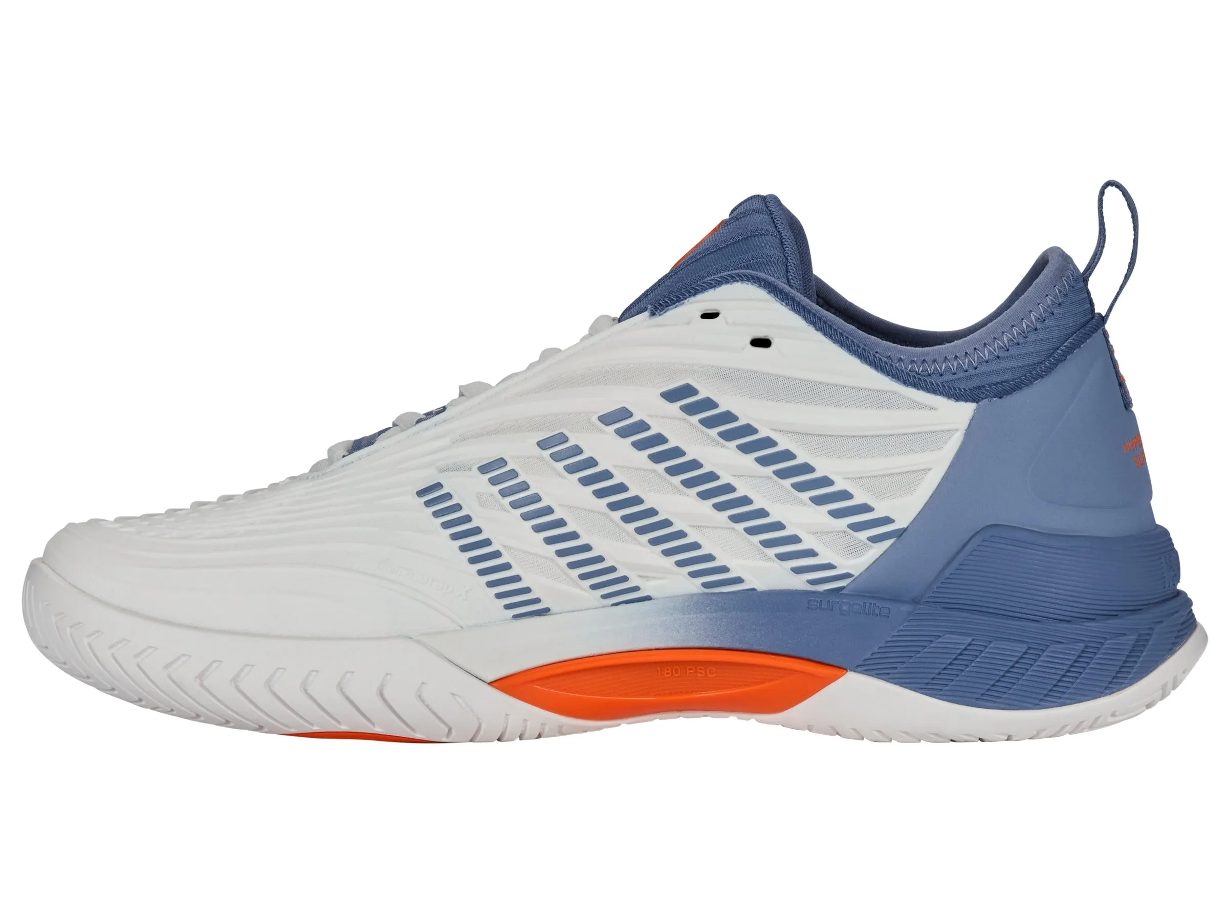 K.SWISS 09071-139-M | HYPERCOURT SUPREME 2 | LUCENT WHITE/INFINITY/SCARLET IBIS