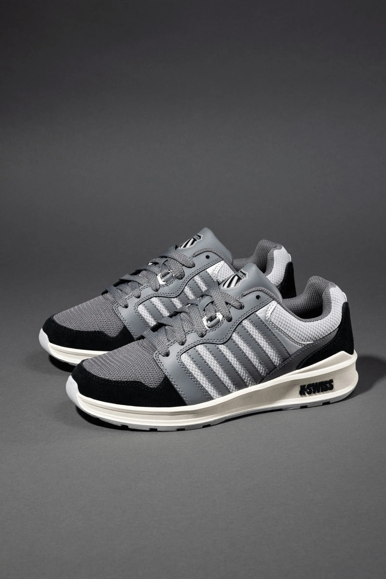 K.SWISS 09079-055-M | RIVAL TRAINER T | SMOKED PEARL/LUNAR ROCK/BLACK