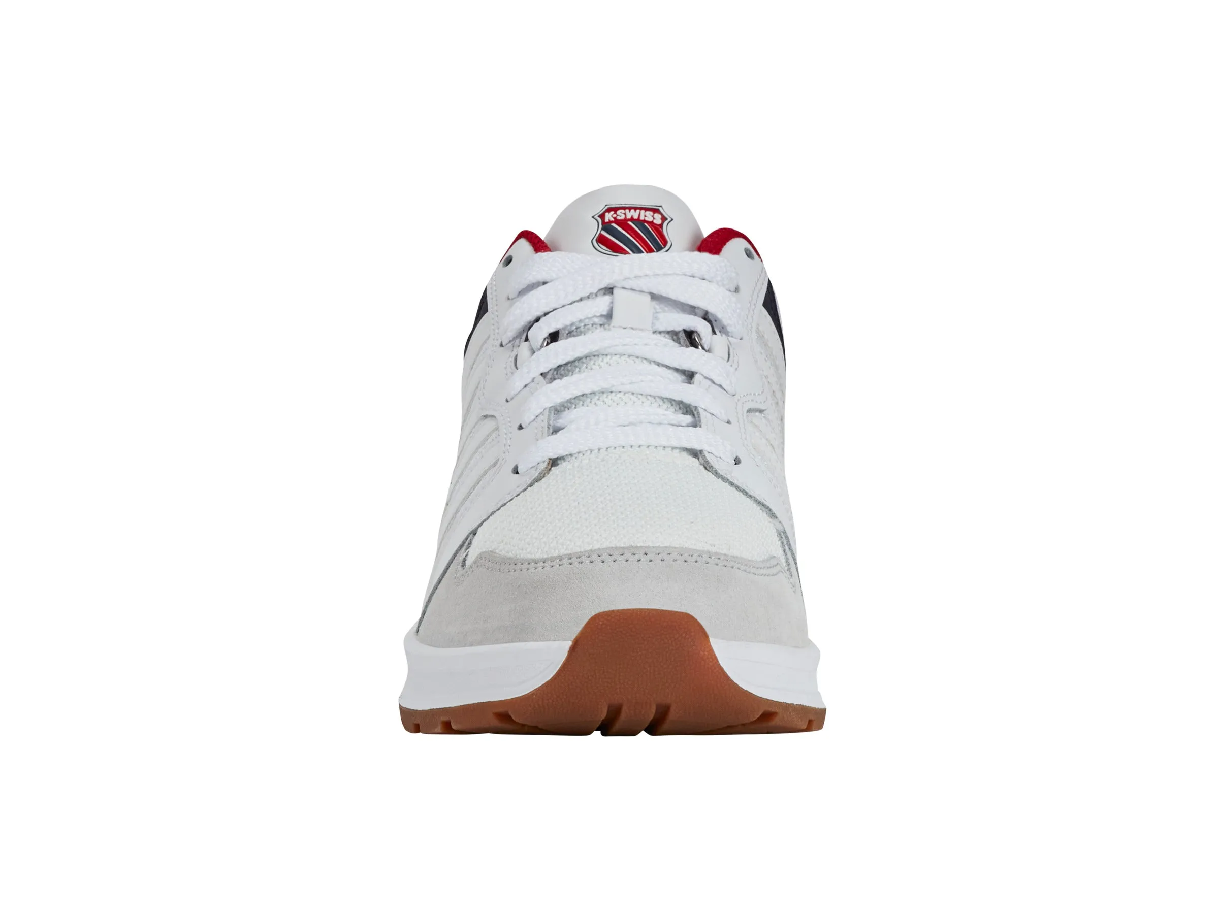 K.SWISS 09079-162-M | RIVAL TRAINER T | WHITE/CORPORATE/GUM