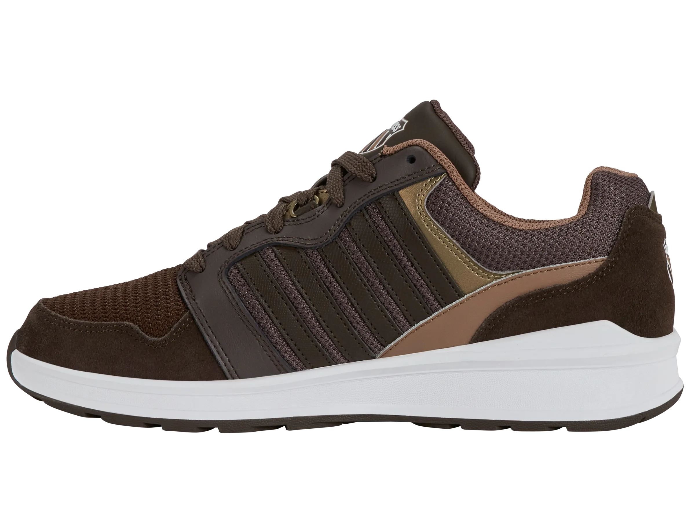 K.SWISS 09079-227-M | RIVAL TRAINER T | CHOCOLATE BROWN/TOASTED COCONUT