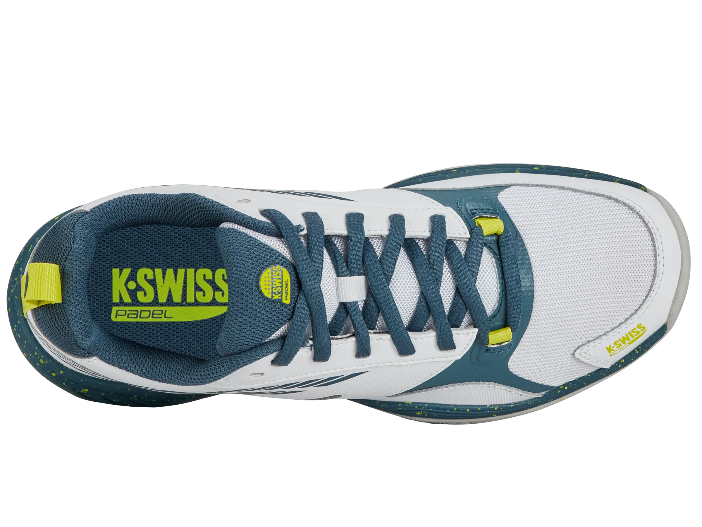 K.SWISS 09084-163-M | SPEEDEX PADEL | WHITE/INDIAN TEAL/EVENING PRIMROSE