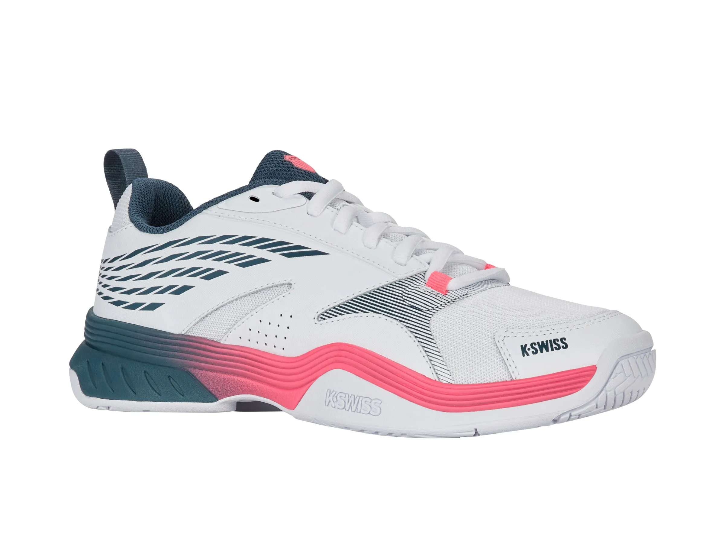 K.SWISS 09190-129-M | SPEEDEX | WHITE/STARGAZER/NEON BLAZE