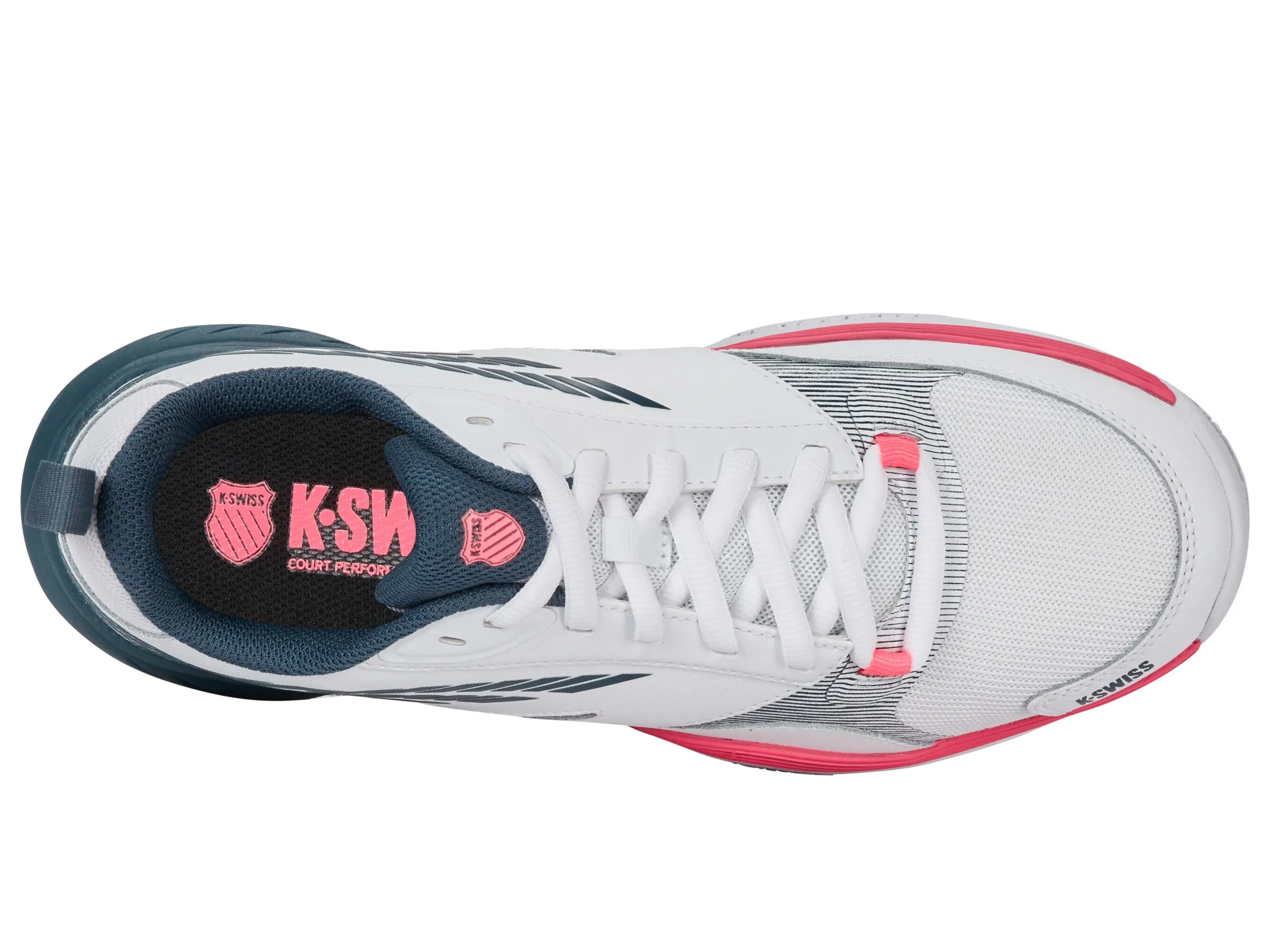 K.SWISS 09190-129-M | SPEEDEX | WHITE/STARGAZER/NEON BLAZE