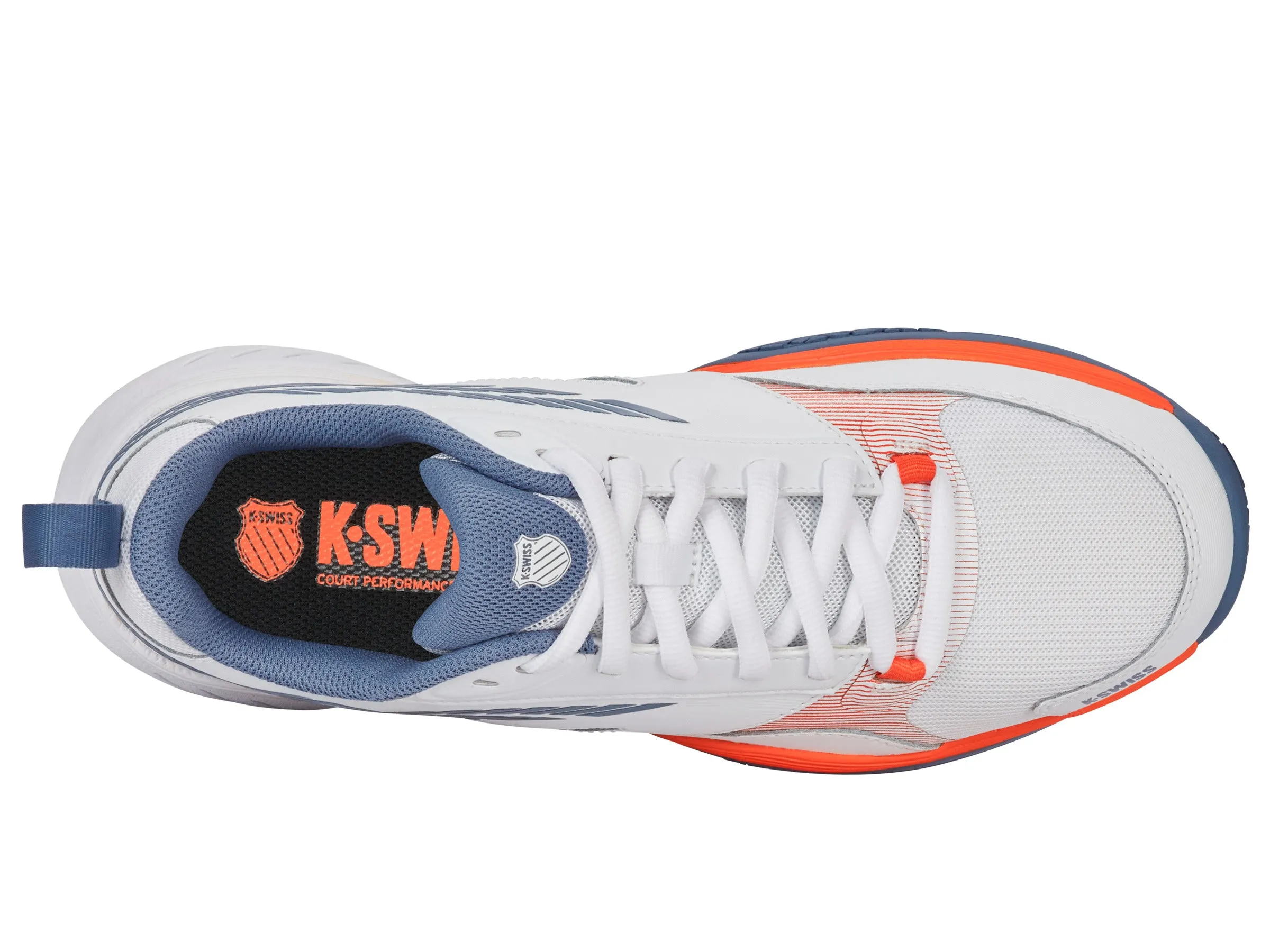 K.SWISS 09190-155-M | SPEEDEX | WHITE/INFINITY/SCARLET IBIS