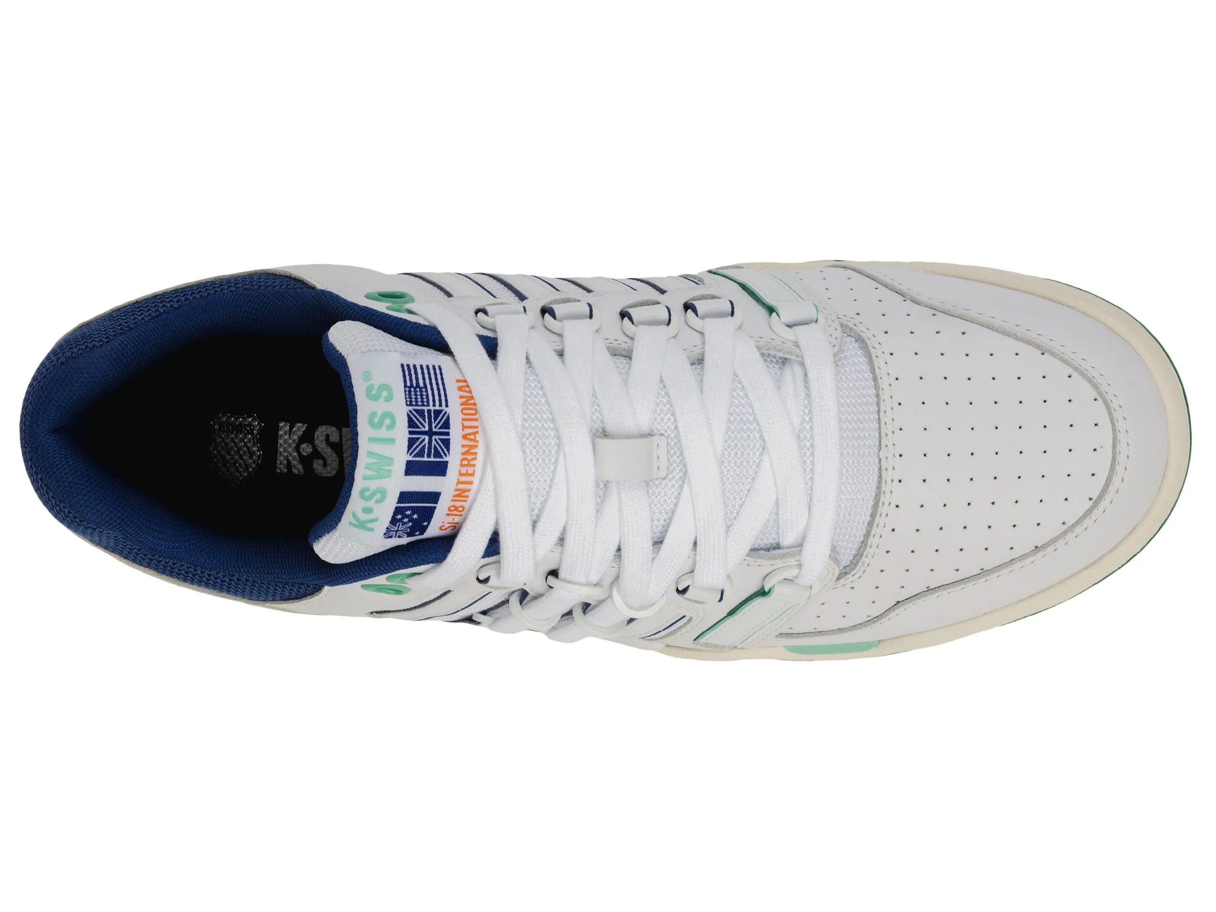 K.SWISS 09280-113-M | SI-18 | WHITE/GALAXY BLUE/LUSH MEADOW/VANILLA ICE/ORIOLE/B