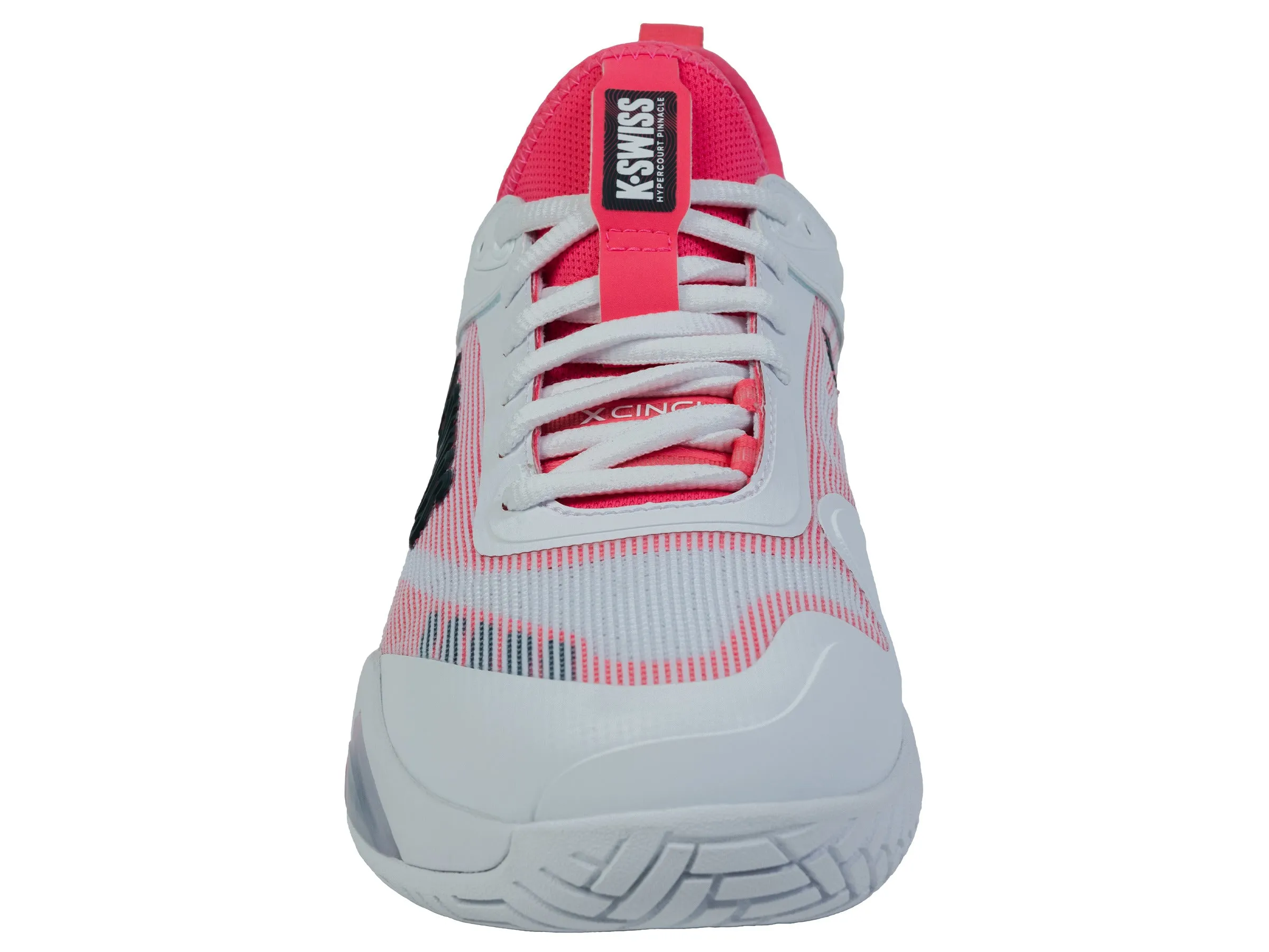 K.SWISS 09494-106-M | HYPERCOURT PINNACLE | WHITE/NEON BLAZE/STARGAZER