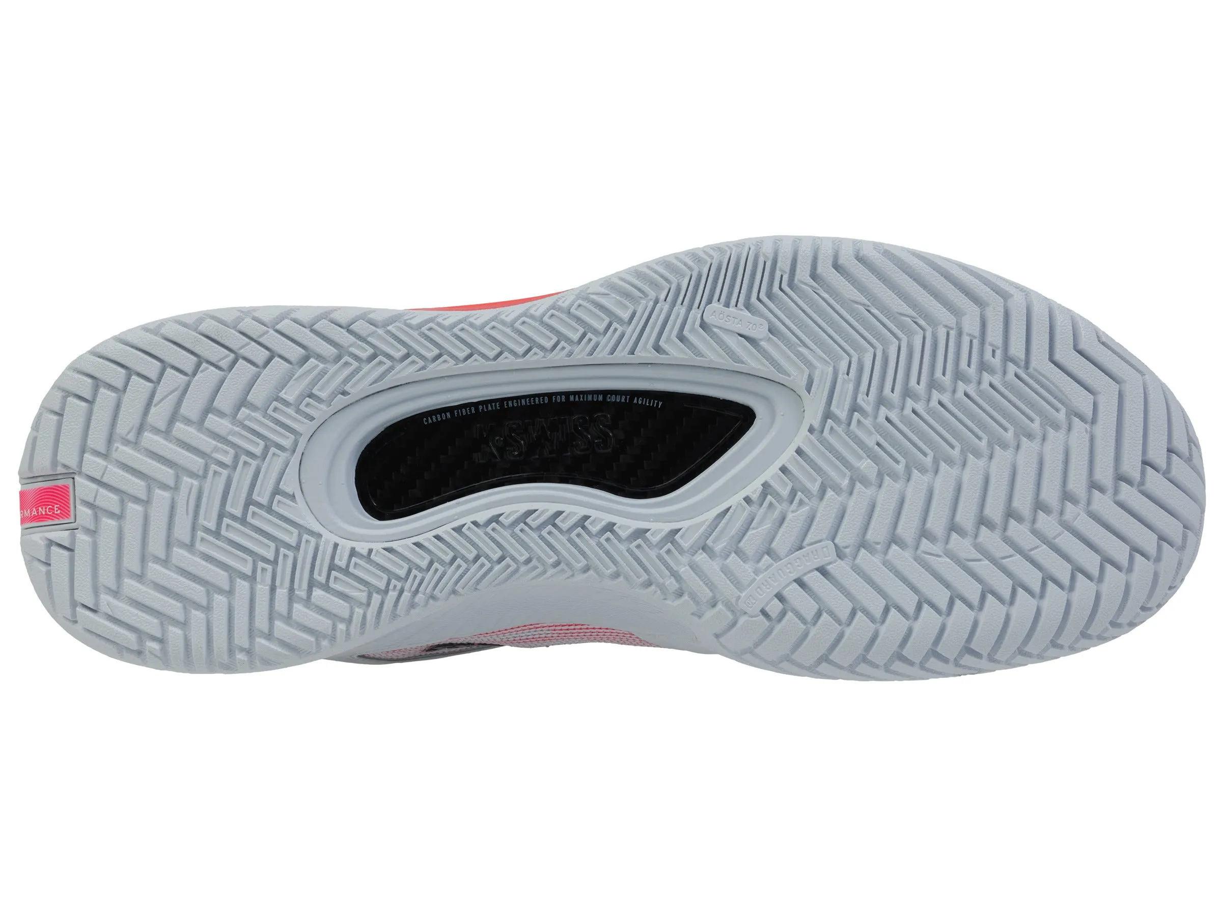 K.SWISS 09494-106-M | HYPERCOURT PINNACLE | WHITE/NEON BLAZE/STARGAZER