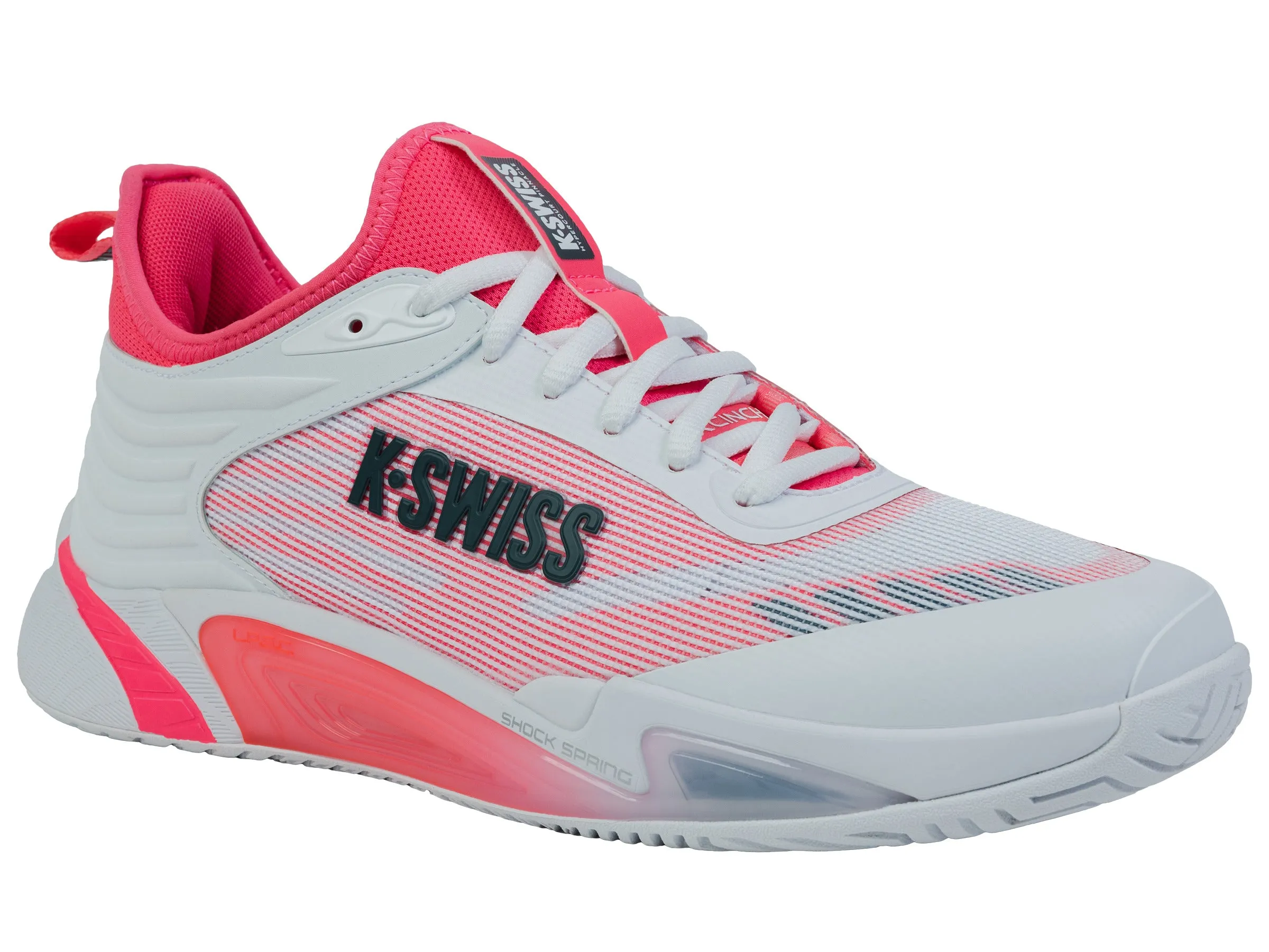 K.SWISS 09494-106-M | HYPERCOURT PINNACLE | WHITE/NEON BLAZE/STARGAZER