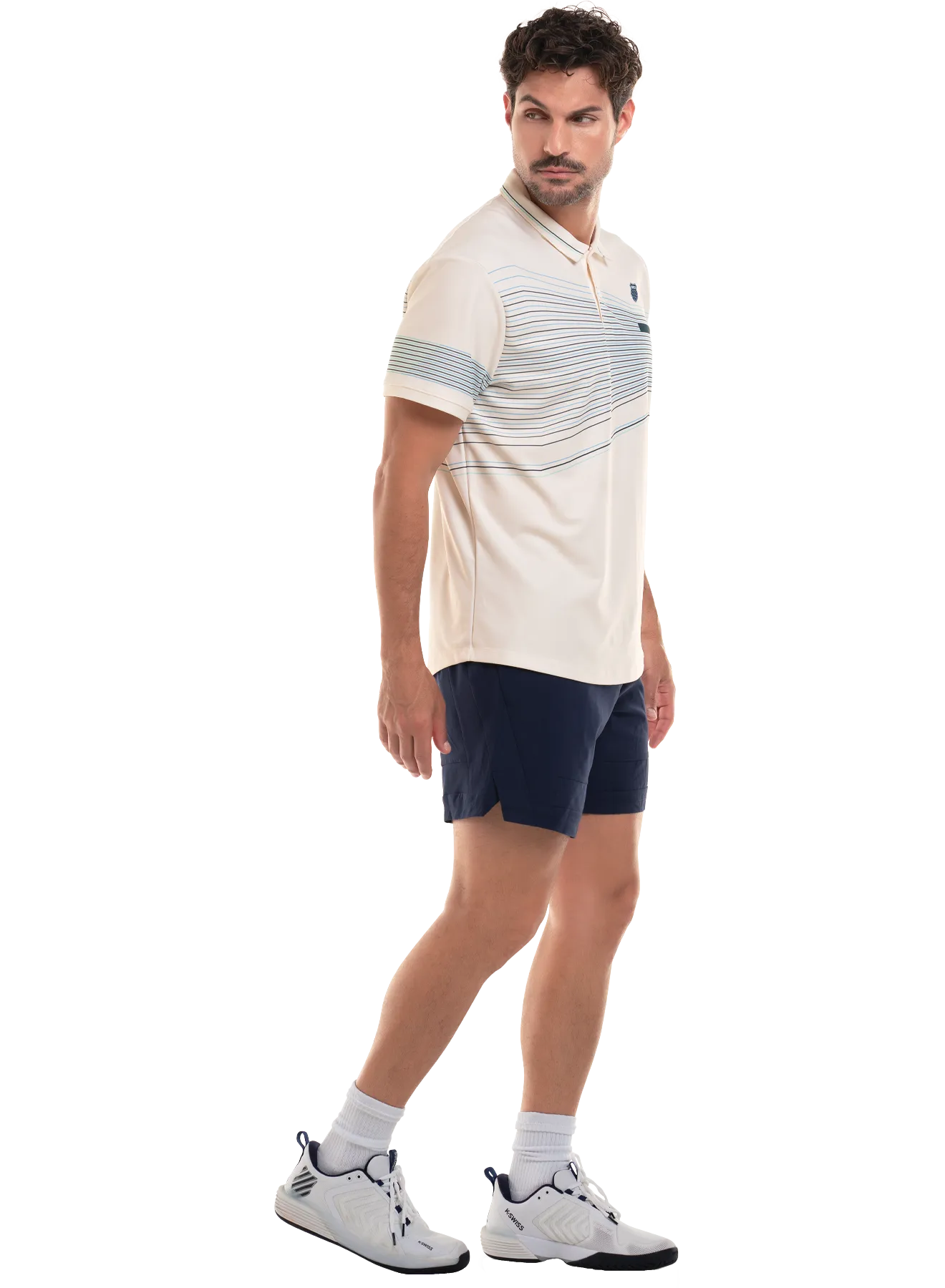 K.SWISS 1010203-116 | CAPRI WAVE POLO S/S | STAR WHITE