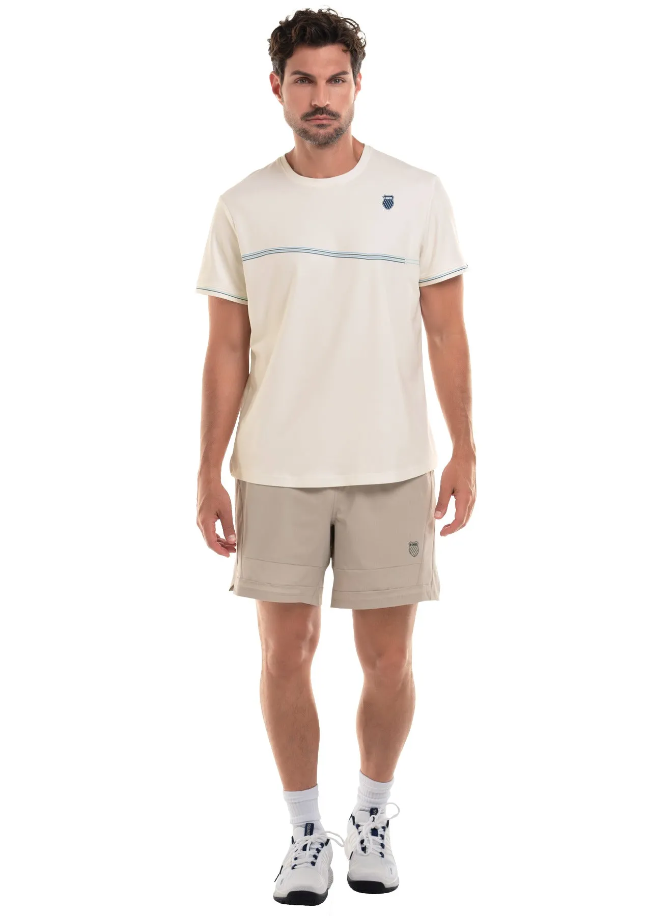 K.SWISS 1010204-116 | CAPRI WAVE T-SHIRT S/S | STAR WHITE