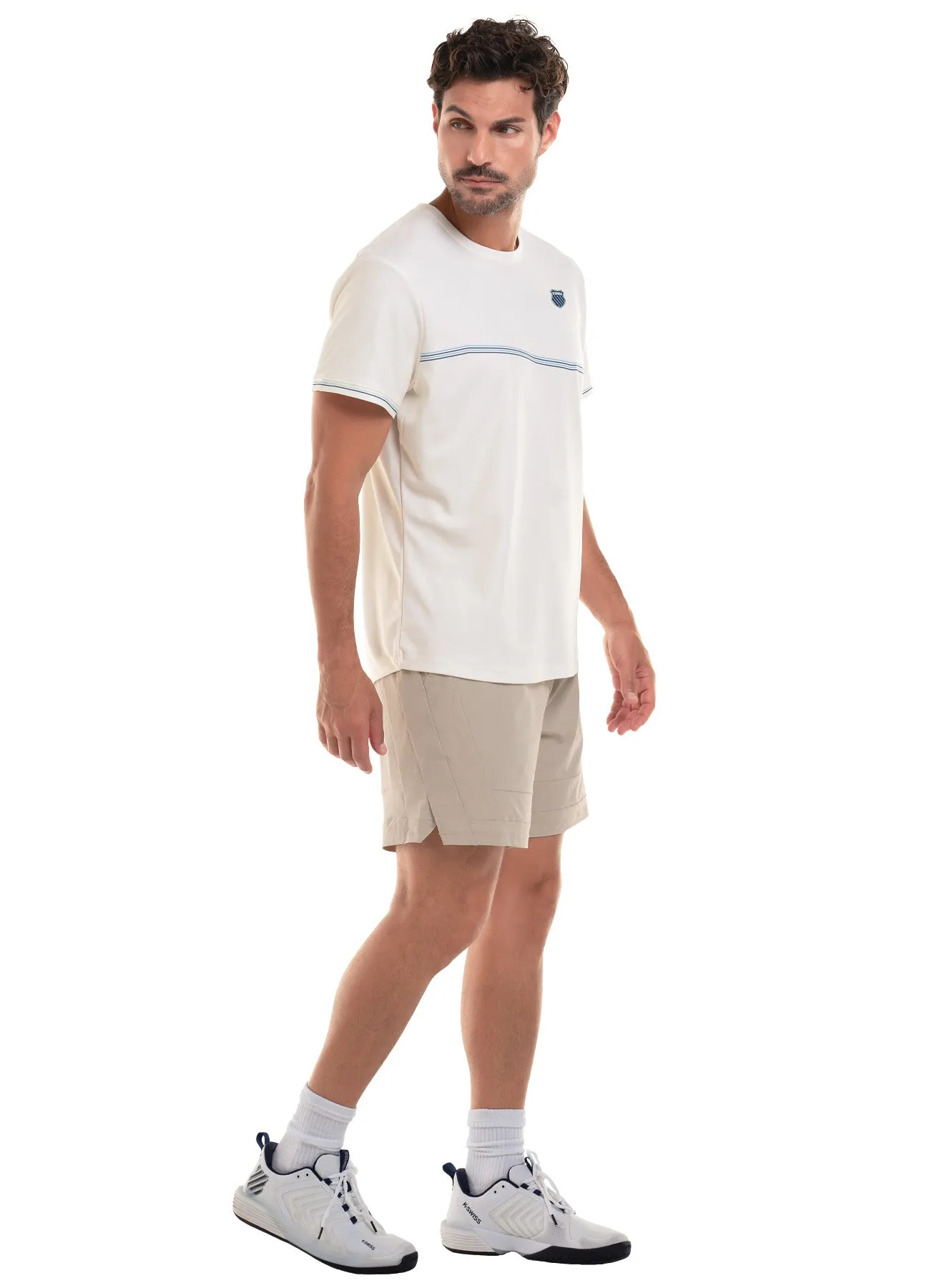 K.SWISS 1010204-116 | CAPRI WAVE T-SHIRT S/S | STAR WHITE