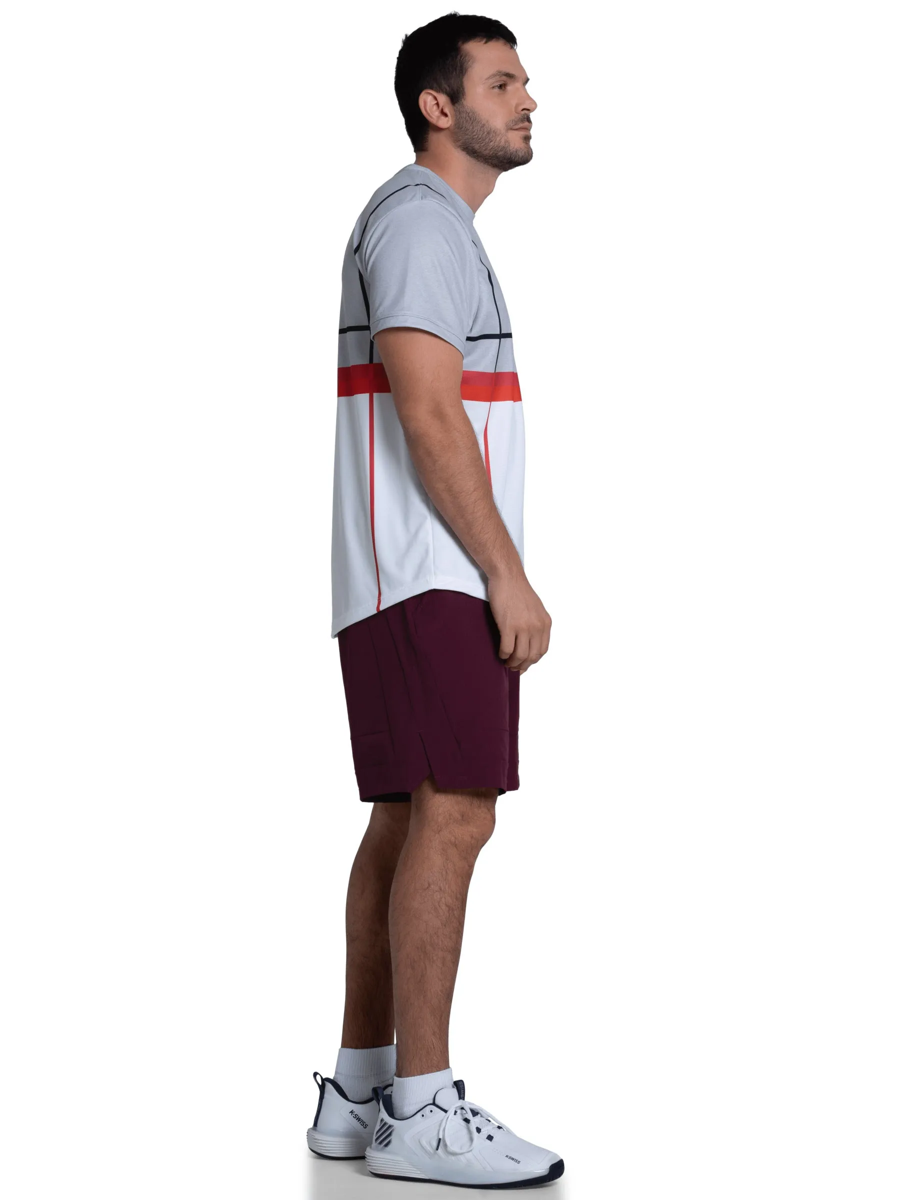 K.SWISS 1010634-065 | BORDERLINE S/S T-SHIRT | ZNC