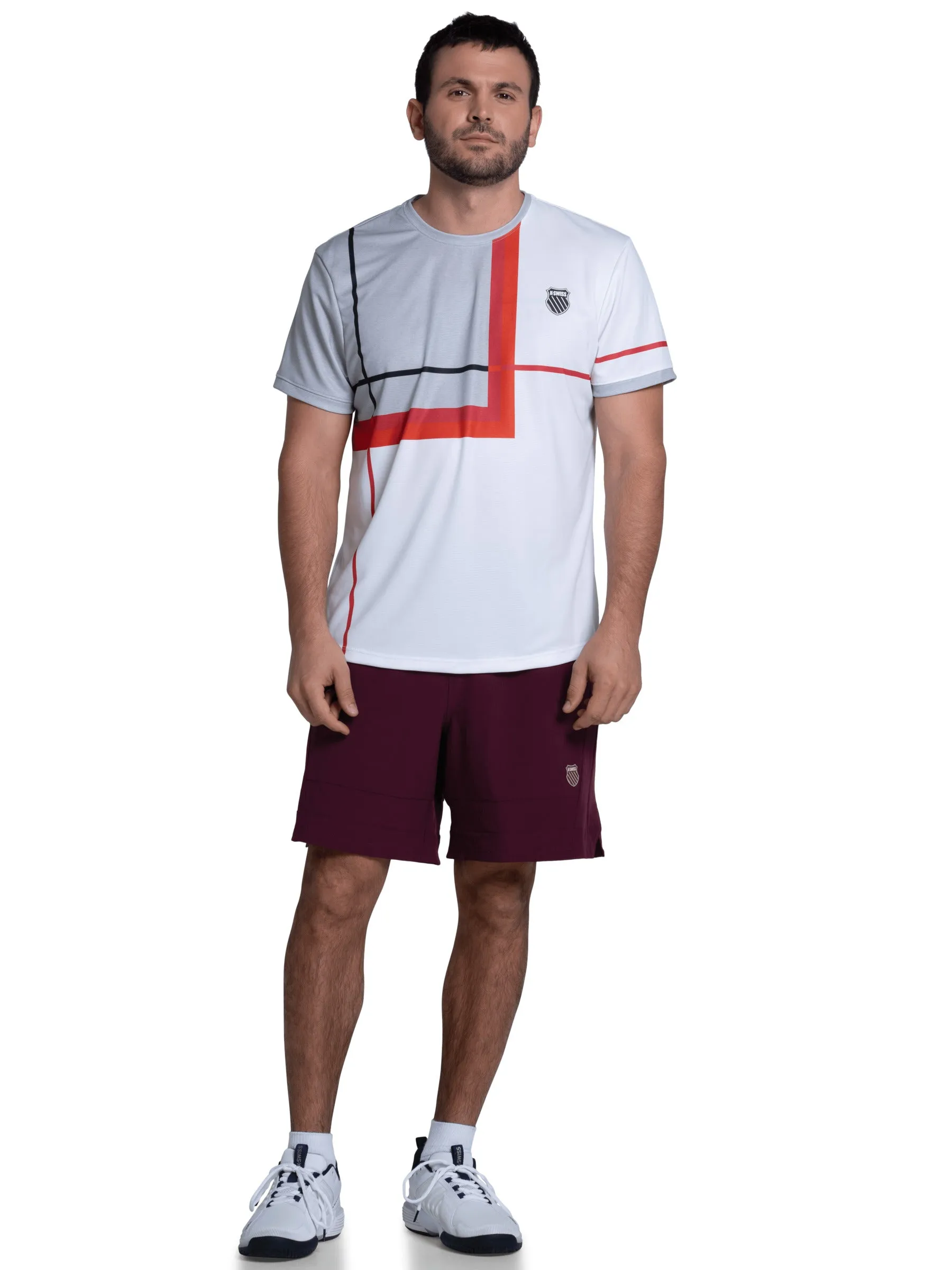 K.SWISS 1010634-065 | BORDERLINE S/S T-SHIRT | ZNC