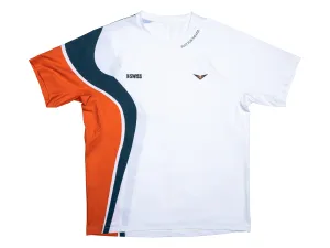 K.SWISS 1011682-101 | RBLV MI M.F.P. SHIRT | WHITE/STARGAZER/ORANGE