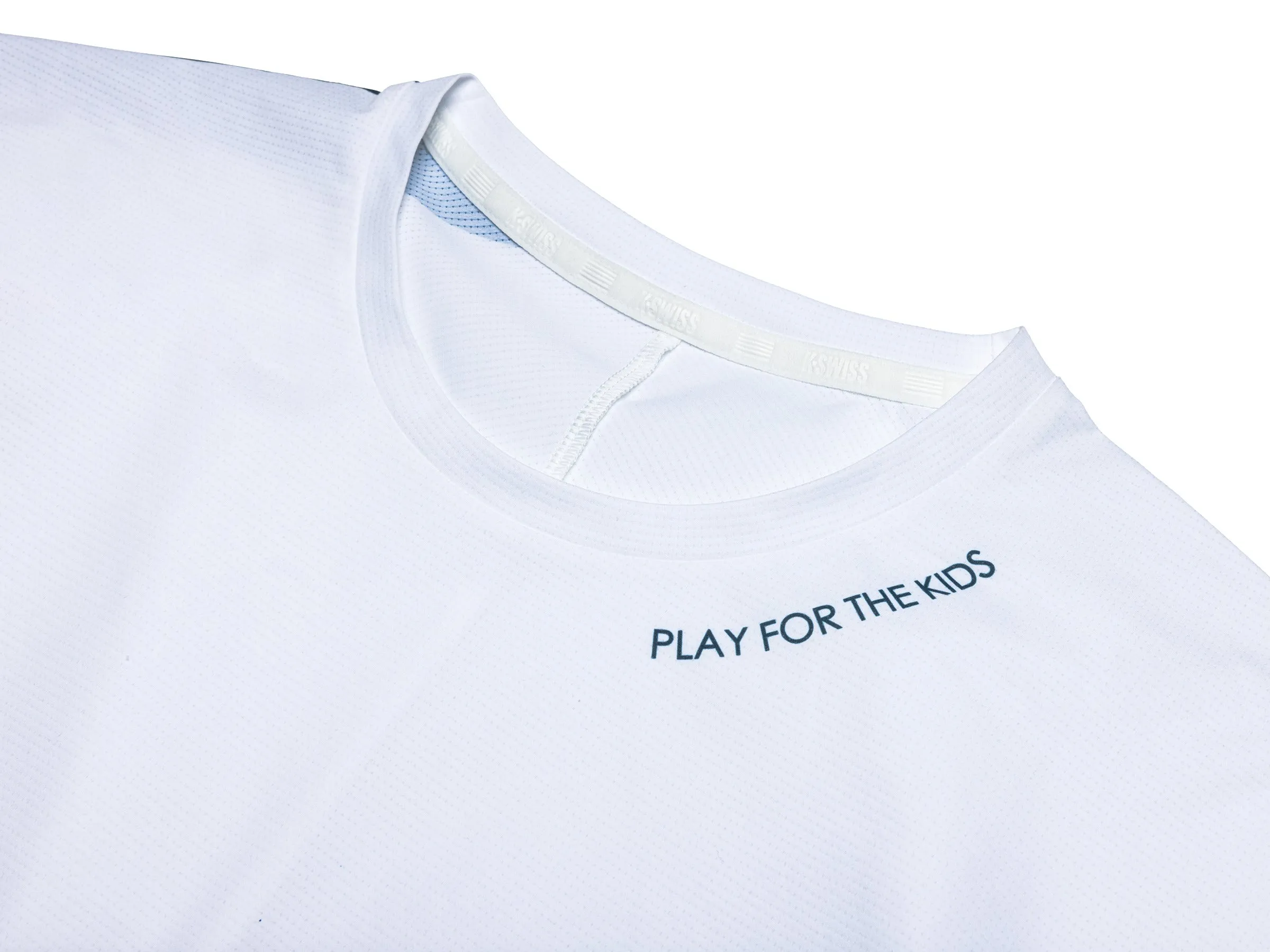 K.SWISS 1011682-101 | RBLV MI M.F.P. SHIRT | WHITE/STARGAZER/ORANGE