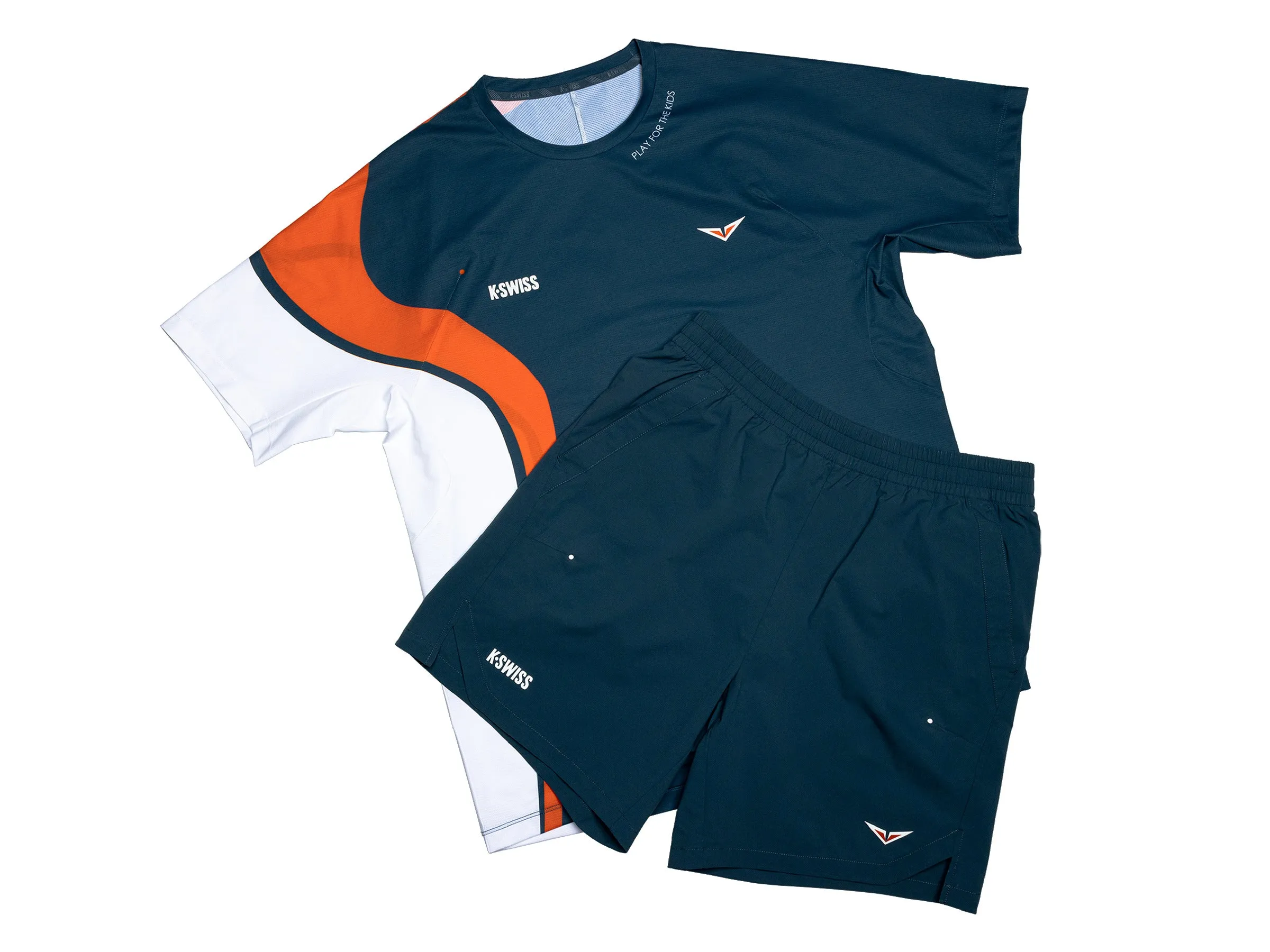 K.SWISS 1011682-407 | RBLV MI M.F.P. SHIRT | STARGAZER/ORANGE/WHITE