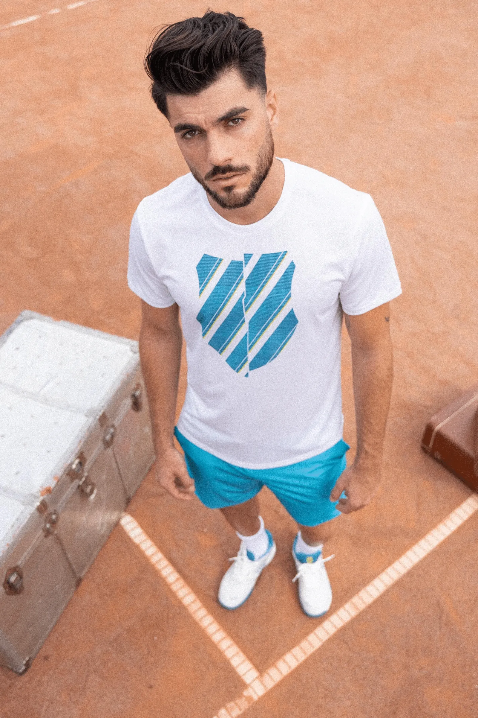 K.SWISS 107225-100 | ELECTRIC LOGO S/S | WHITE