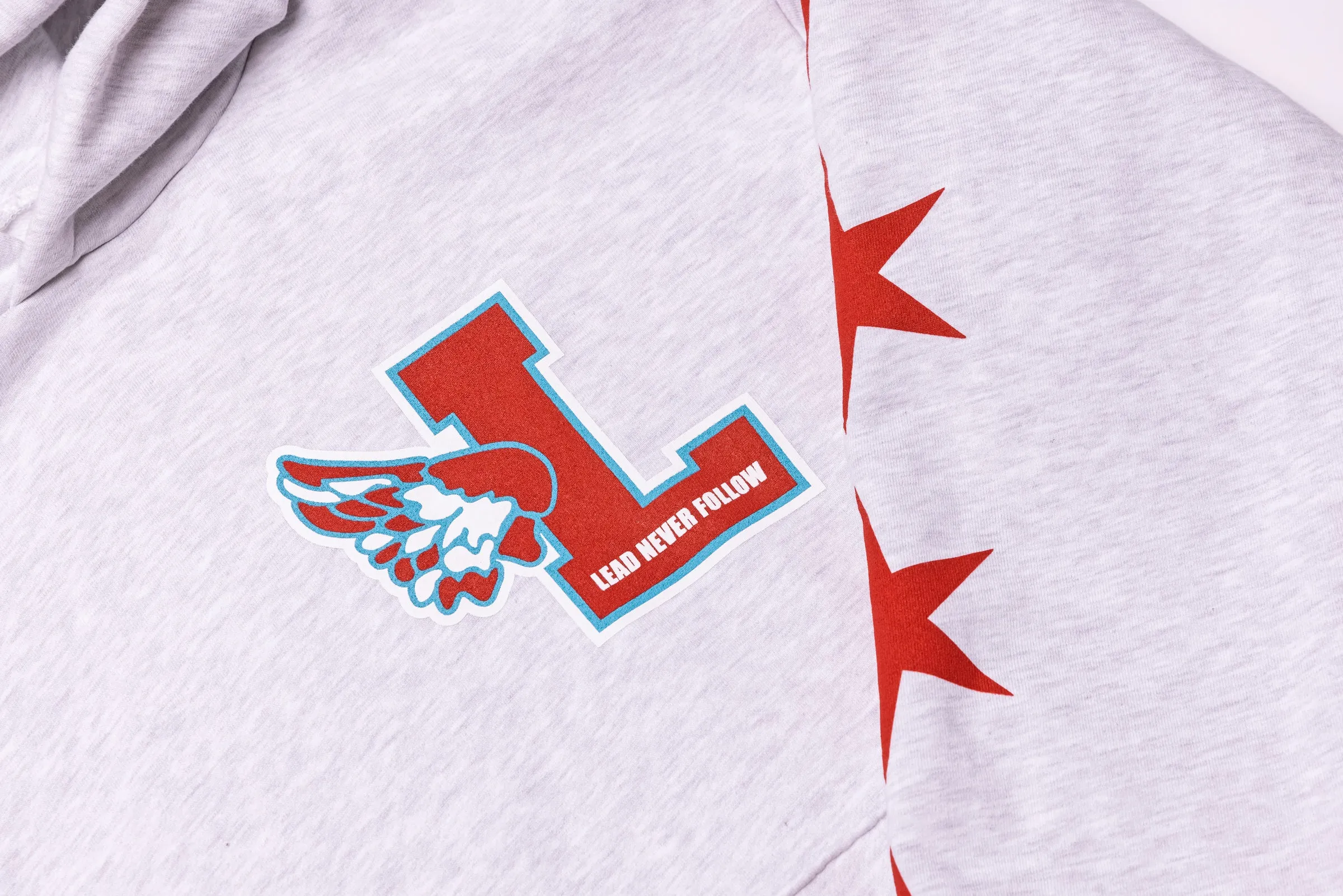 K.SWISS 10757-034 | LEADERS X K-SWISS WARM UP HOODIE | HEATHER GREY
