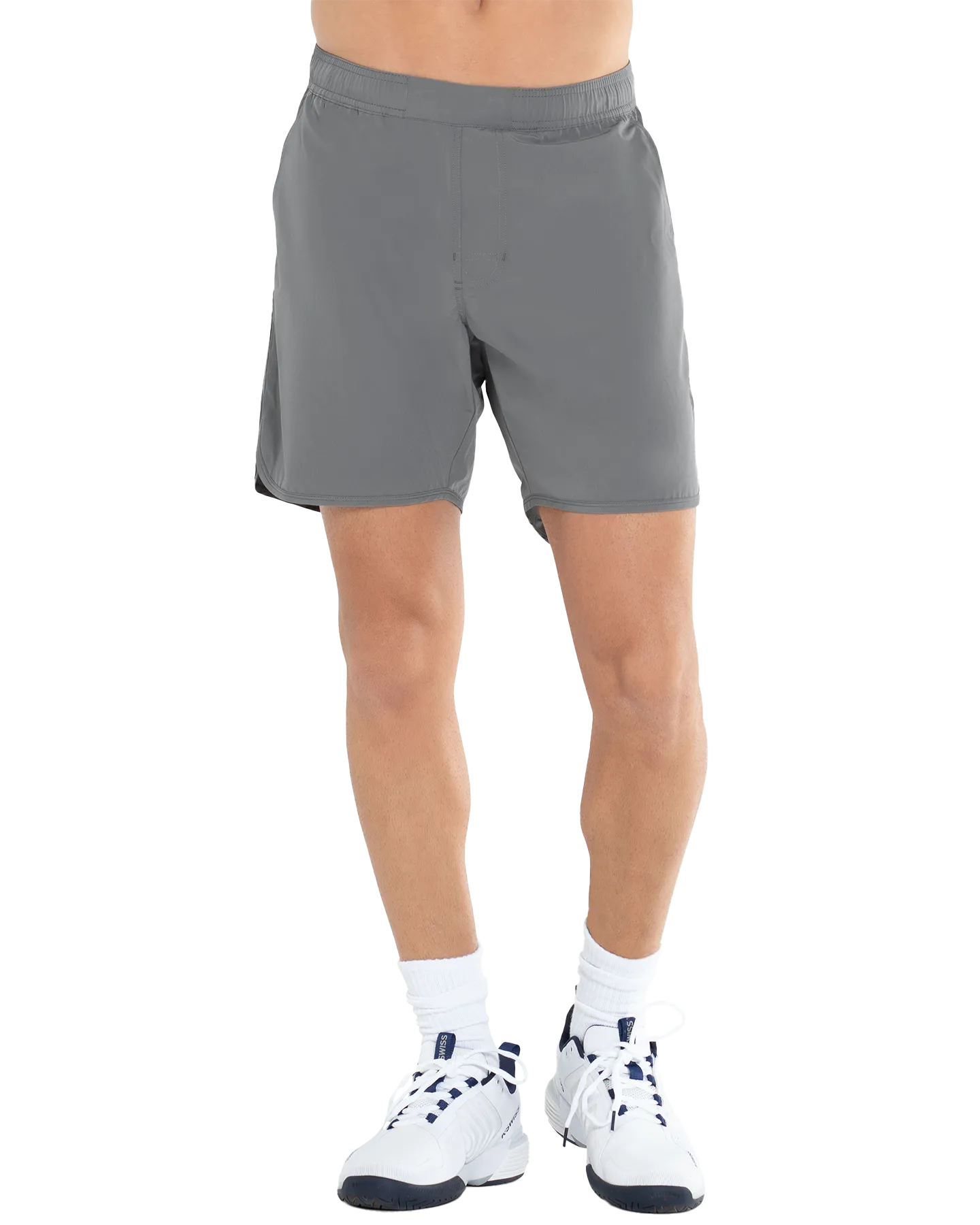 K.SWISS 107698-046 | PLAYER SHORT-7" | DARK GRAY
