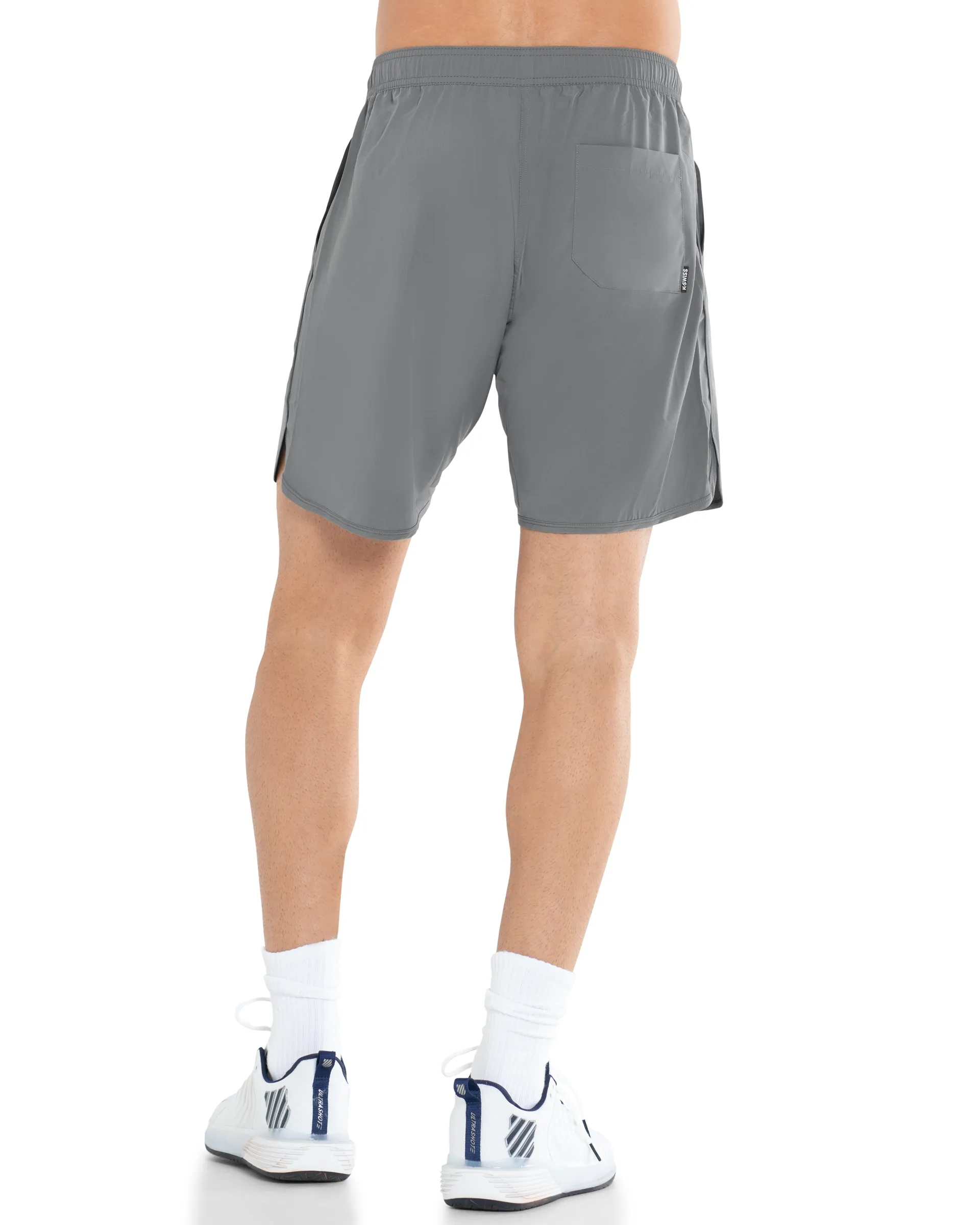 K.SWISS 107698-046 | PLAYER SHORT-7" | DARK GRAY