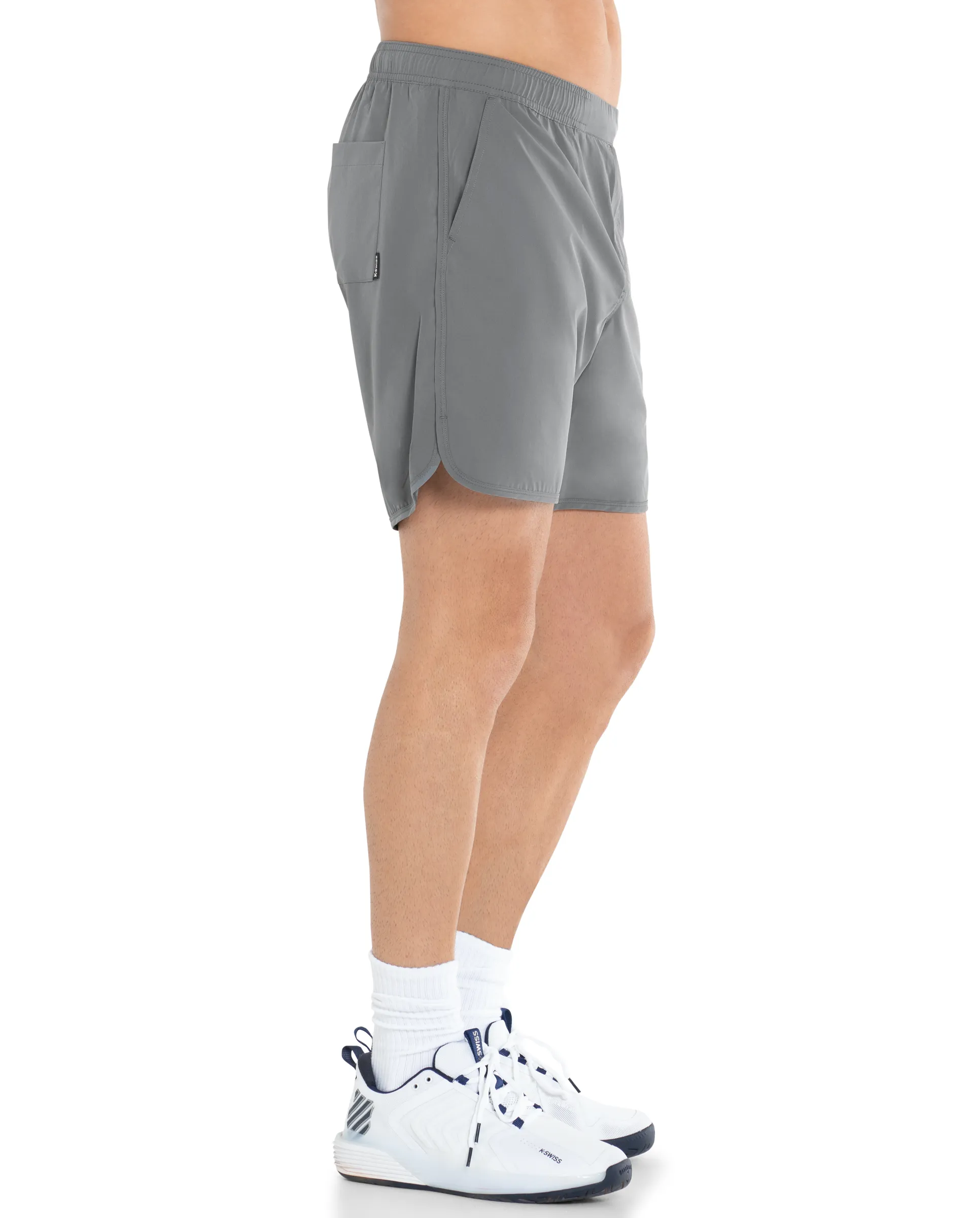 K.SWISS 107698-046 | PLAYER SHORT-7" | DARK GRAY