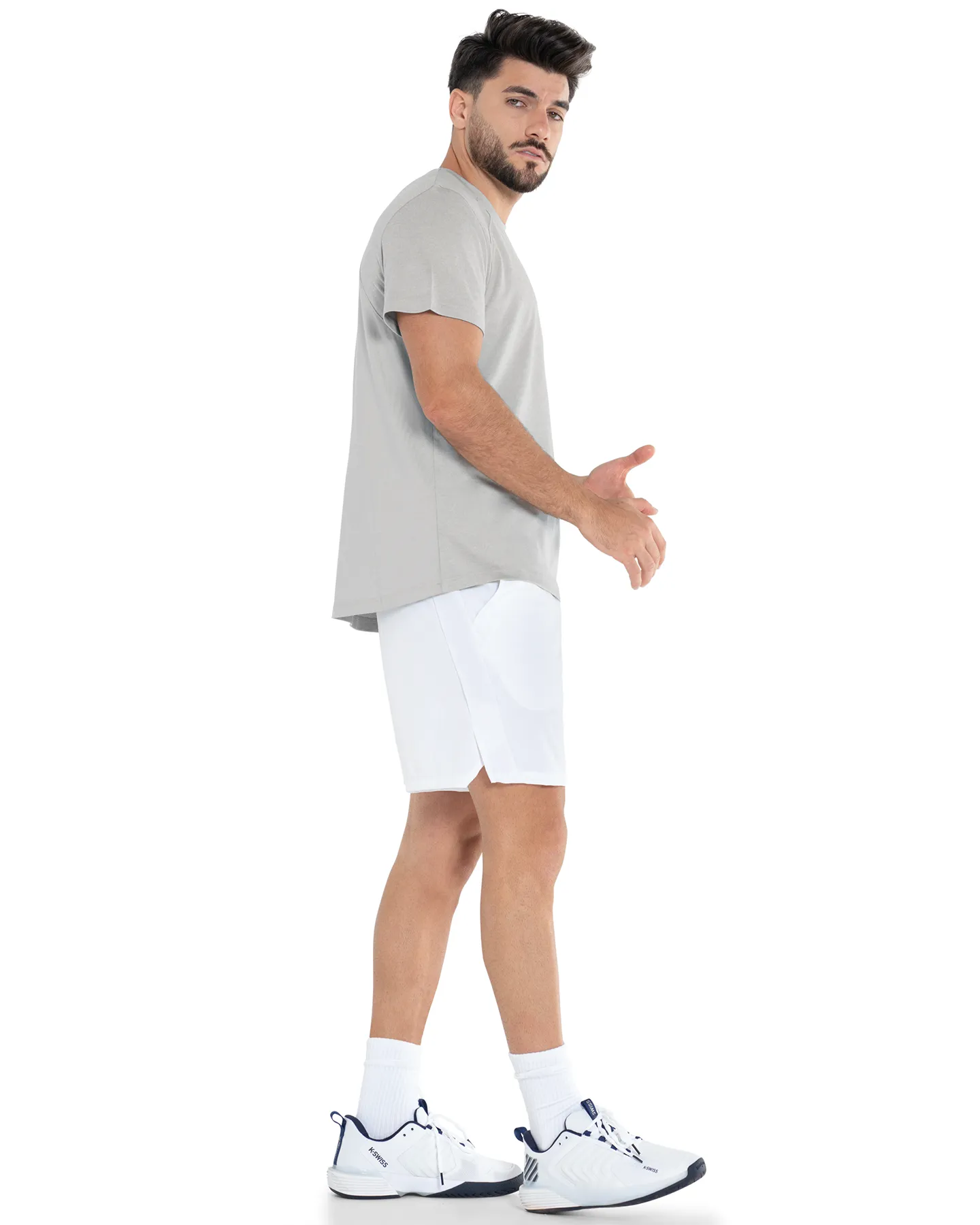 K.SWISS 107701-026 | ICON CREW | HEATHER GRAY