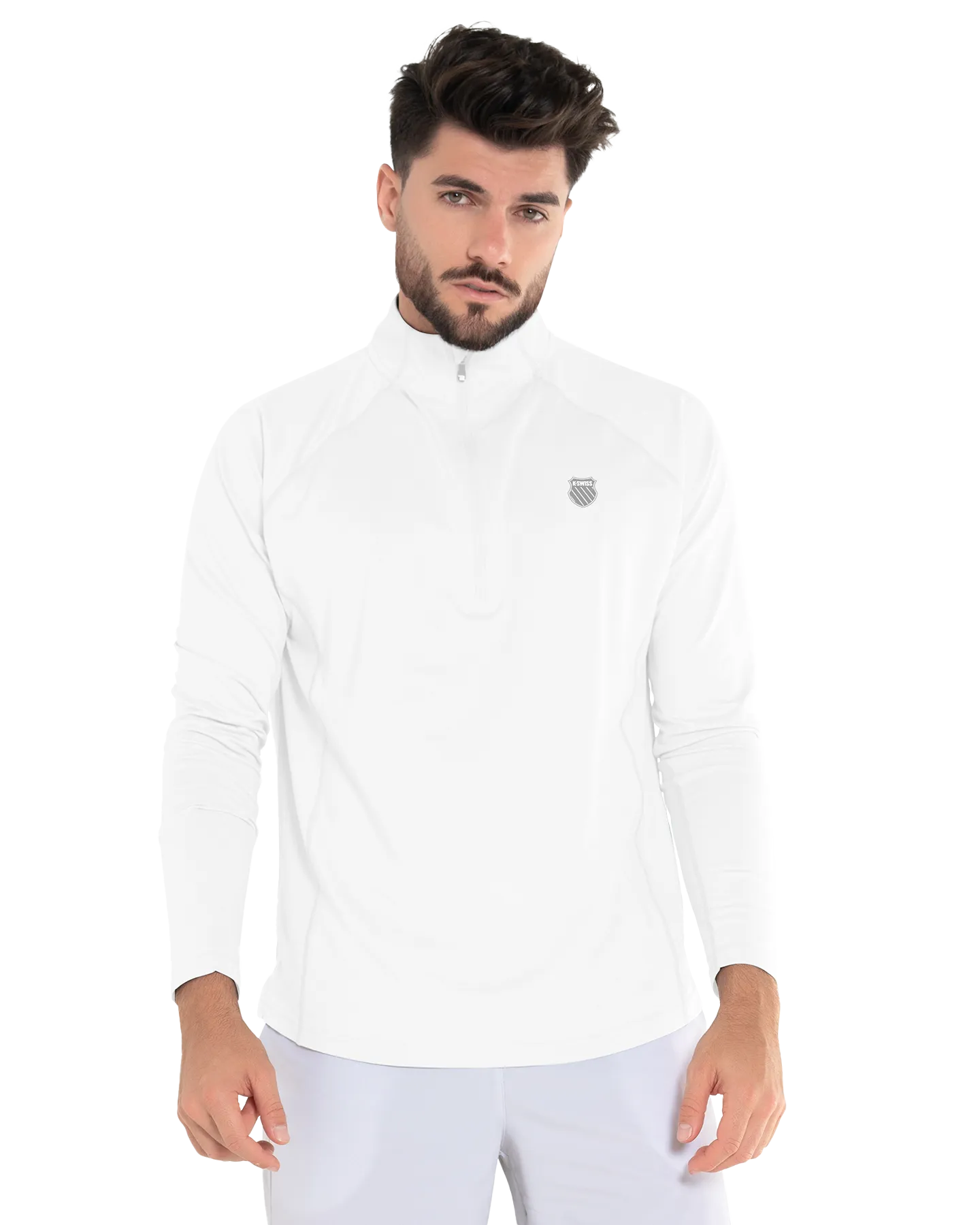K.SWISS 107703-474 | 1/4 ZIP L/S | MALIBU