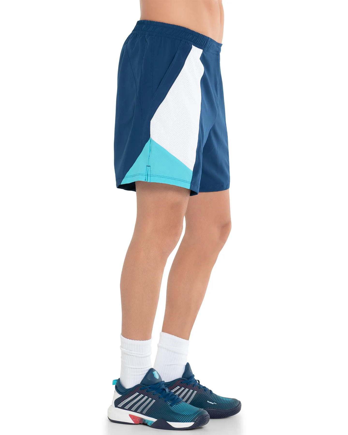 K.SWISS 107713-461 | COLOR BLOCK SHORT-7 | CYAN