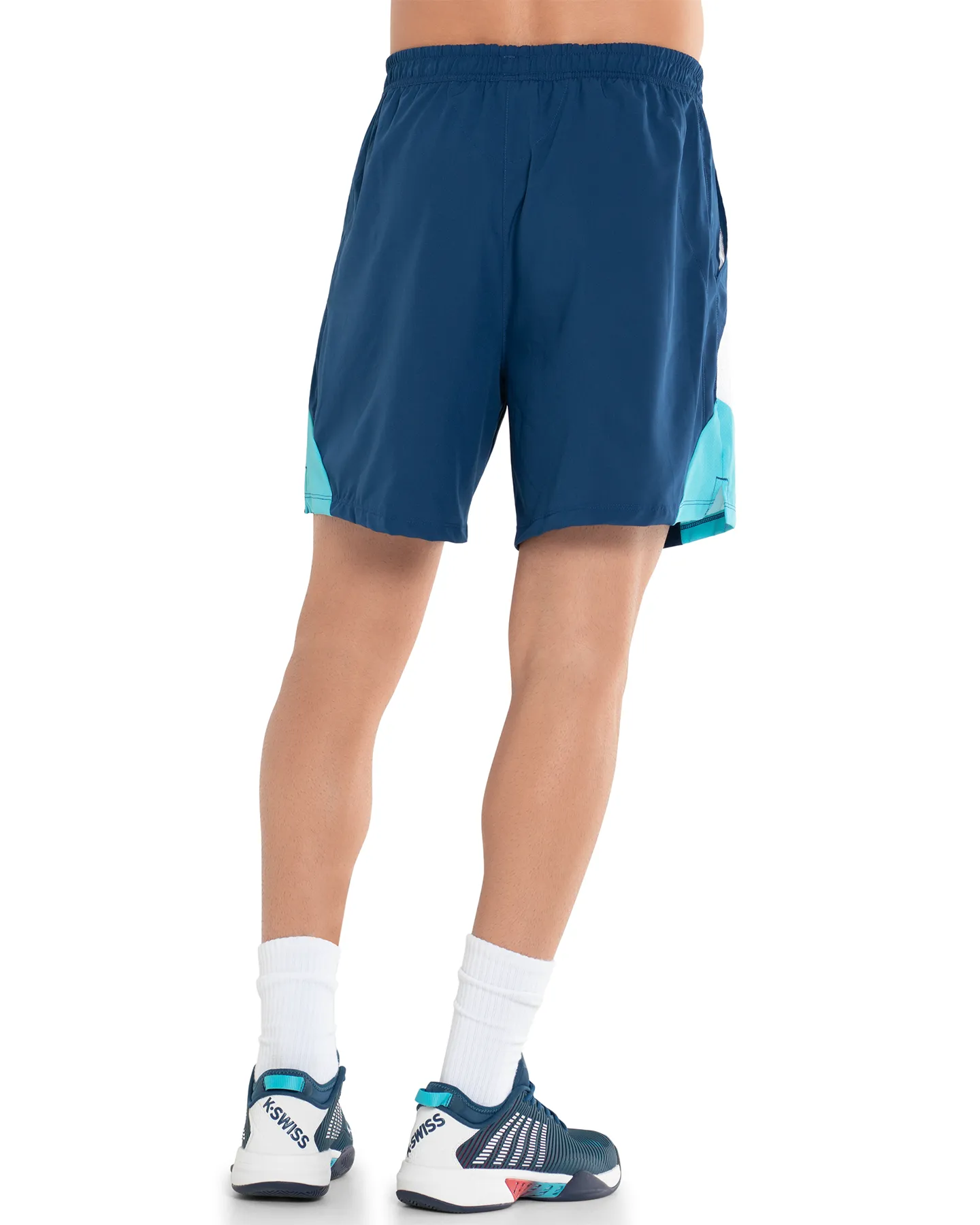 K.SWISS 107713-461 | COLOR BLOCK SHORT-7 | CYAN