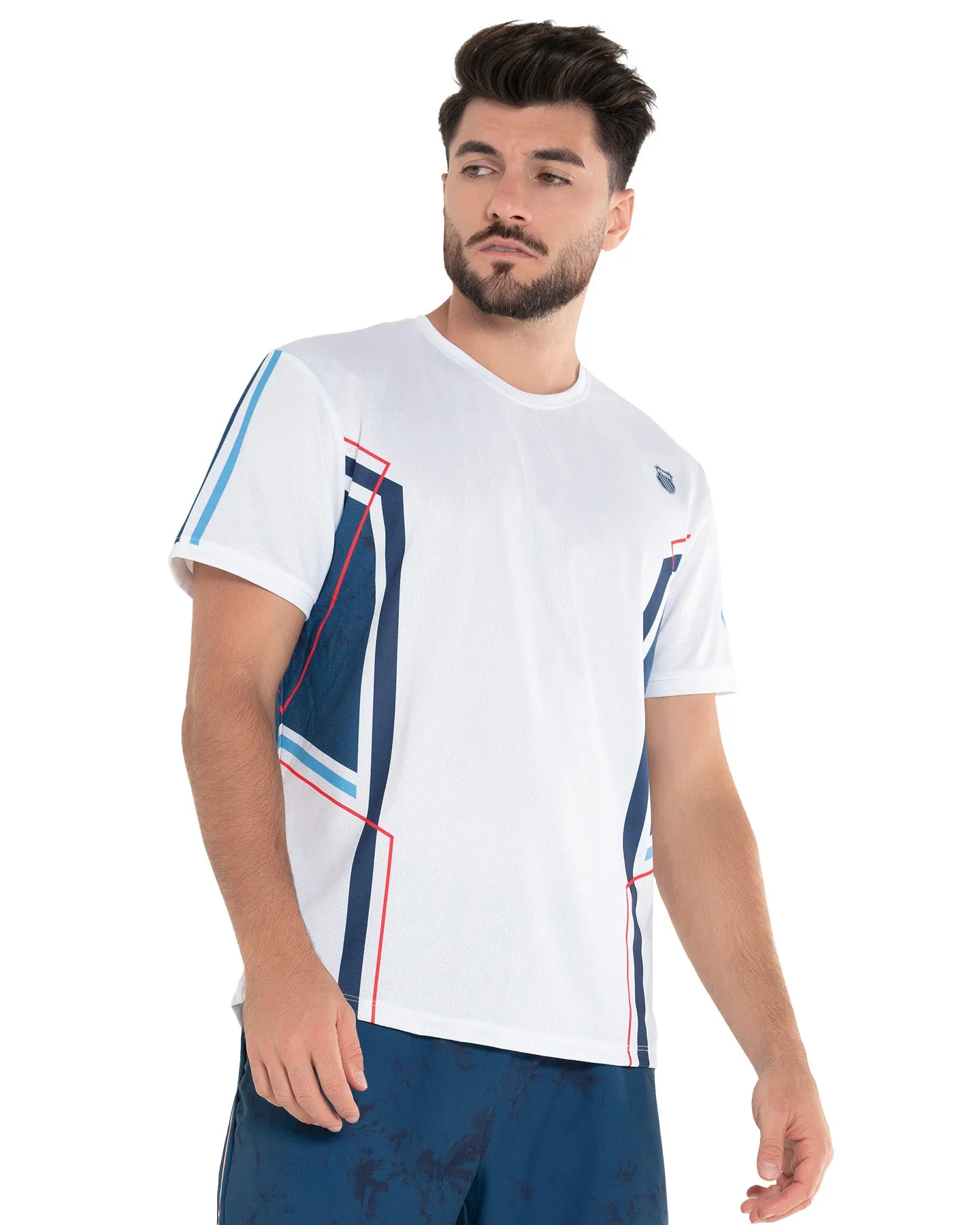 K.SWISS 107715-100 | NEW ERA S/S T-SHIRT | WHITE