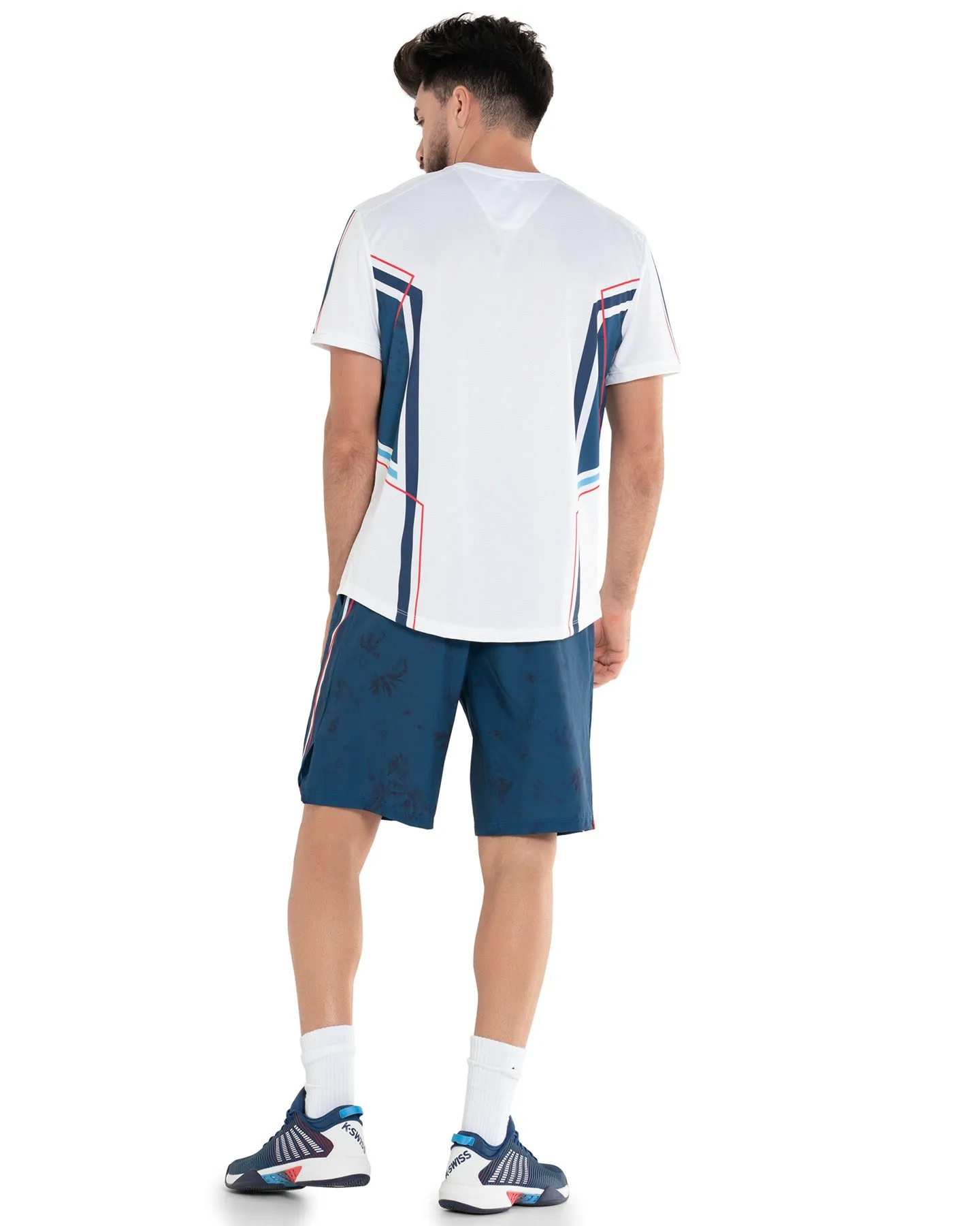 K.SWISS 107715-100 | NEW ERA S/S T-SHIRT | WHITE