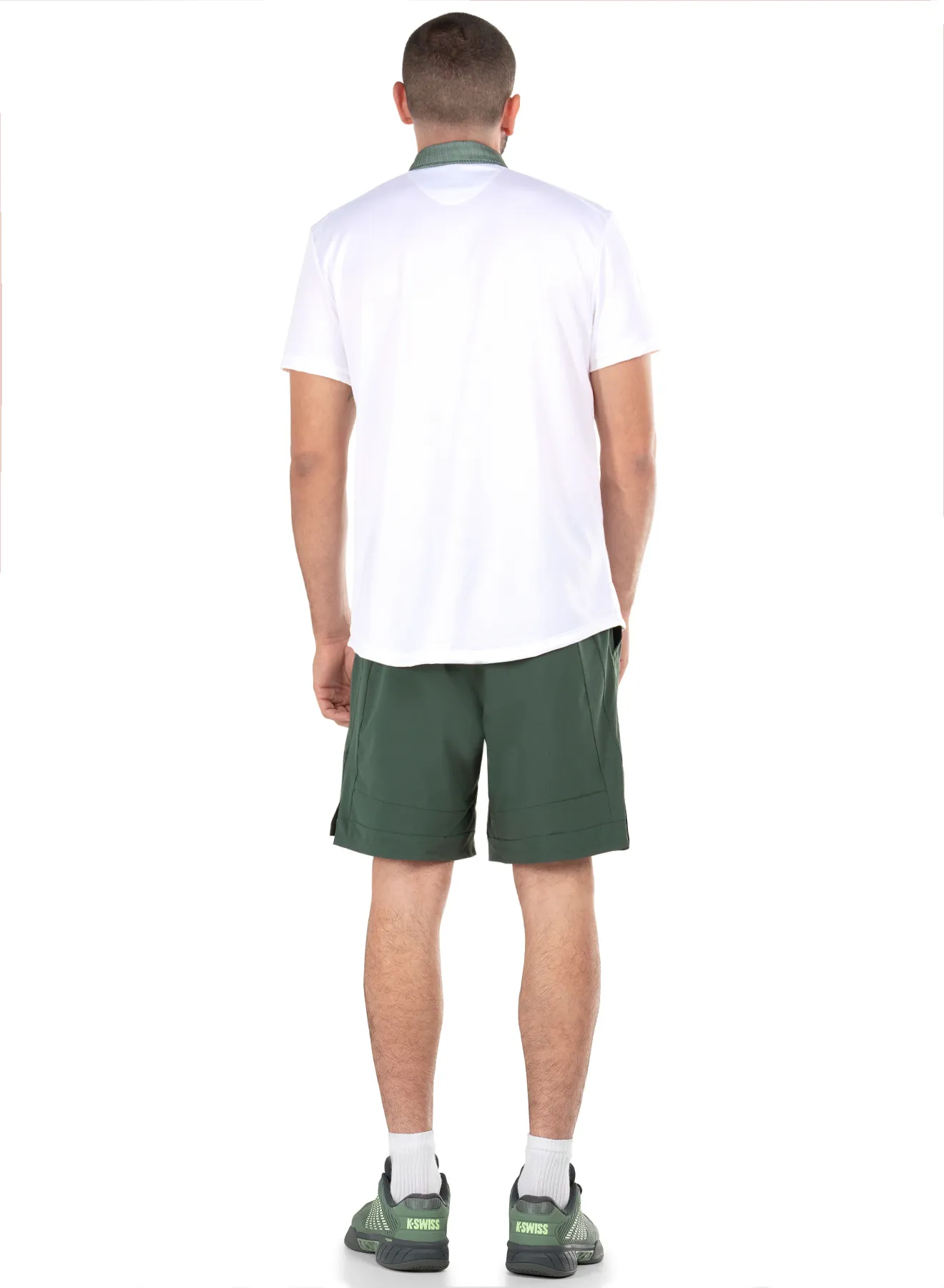 K.SWISS 109092-100 | CAMO STRIPE POLO S/S | WHITE
