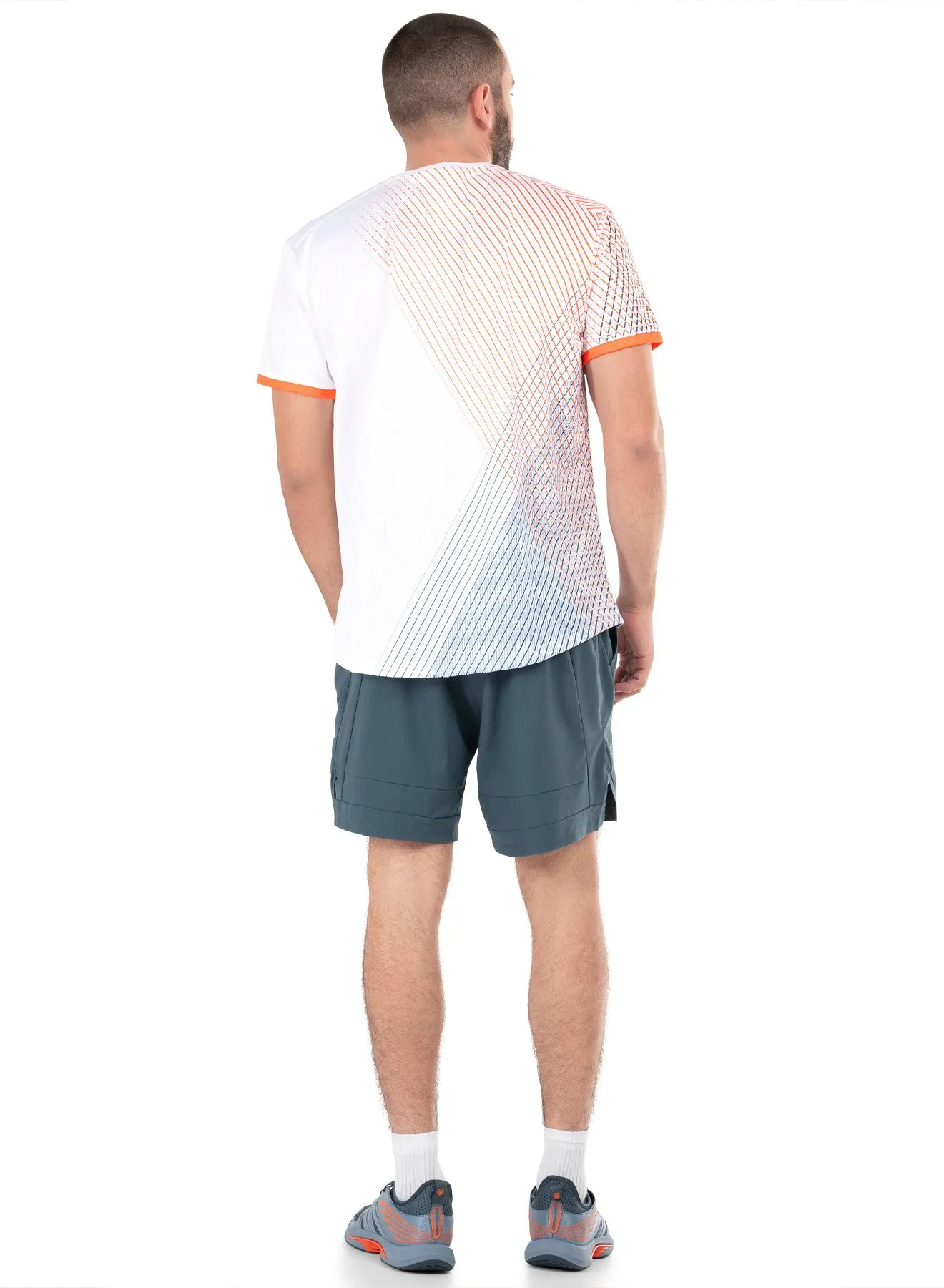 K.SWISS 109108-100 | ORION STRIPE S/S | WHITE