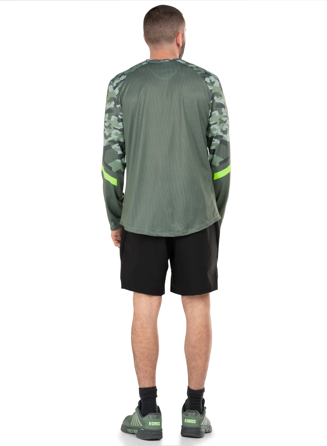 K.SWISS 109113-047 | URBAN CAMO L/S | COAL