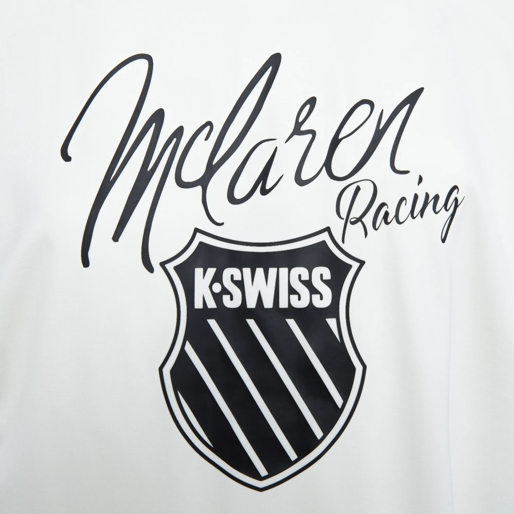 K.SWISS 109355-156 | MCLAREN F1 TEAM CARS POCKET TEE | WHITE