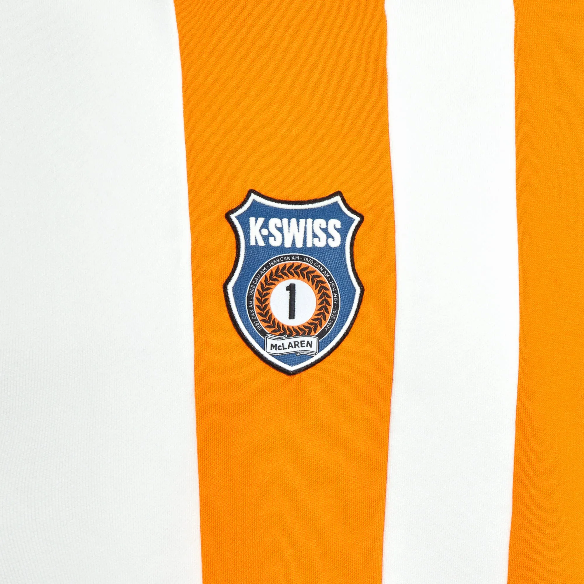 K.SWISS 109356-156 | HERITAGE MCLAREN F1 TEAM X K-SWISS HOODIE | WHITE
