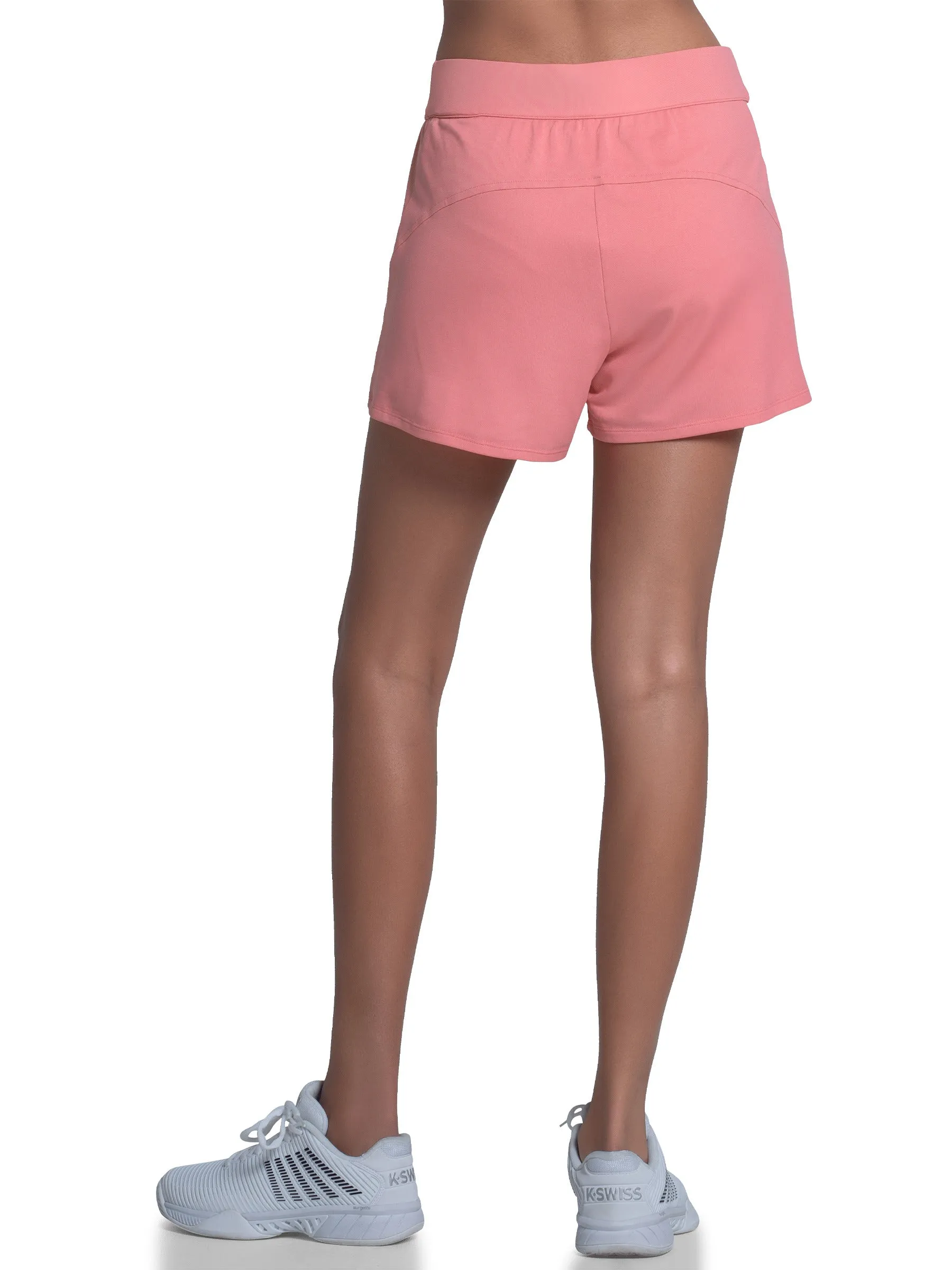 K.SWISS 1910222-689 | PIQUE SHORT-4" | STRAWBERRY ICE