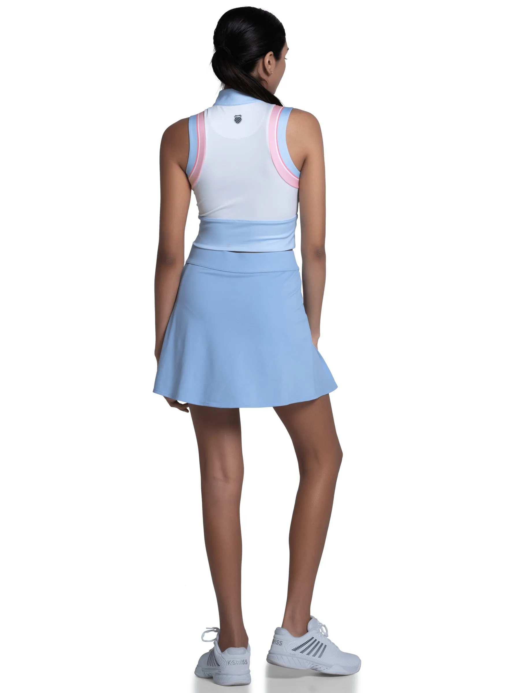 K.SWISS 1910641-452 | EDGE CUT CROP TANK | AIR BLUE
