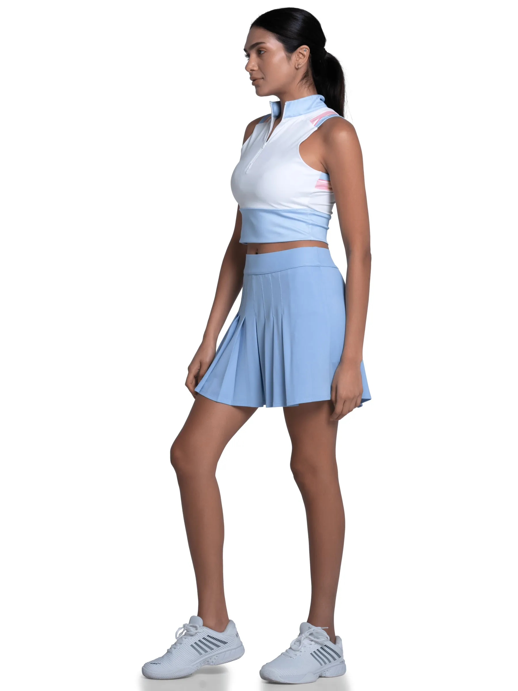 K.SWISS 1910641-452 | EDGE CUT CROP TANK | AIR BLUE