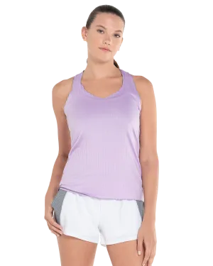 K.SWISS 195769-513 | PLEATED V-NECK TANK LUCKY IN LOVE | BLISS