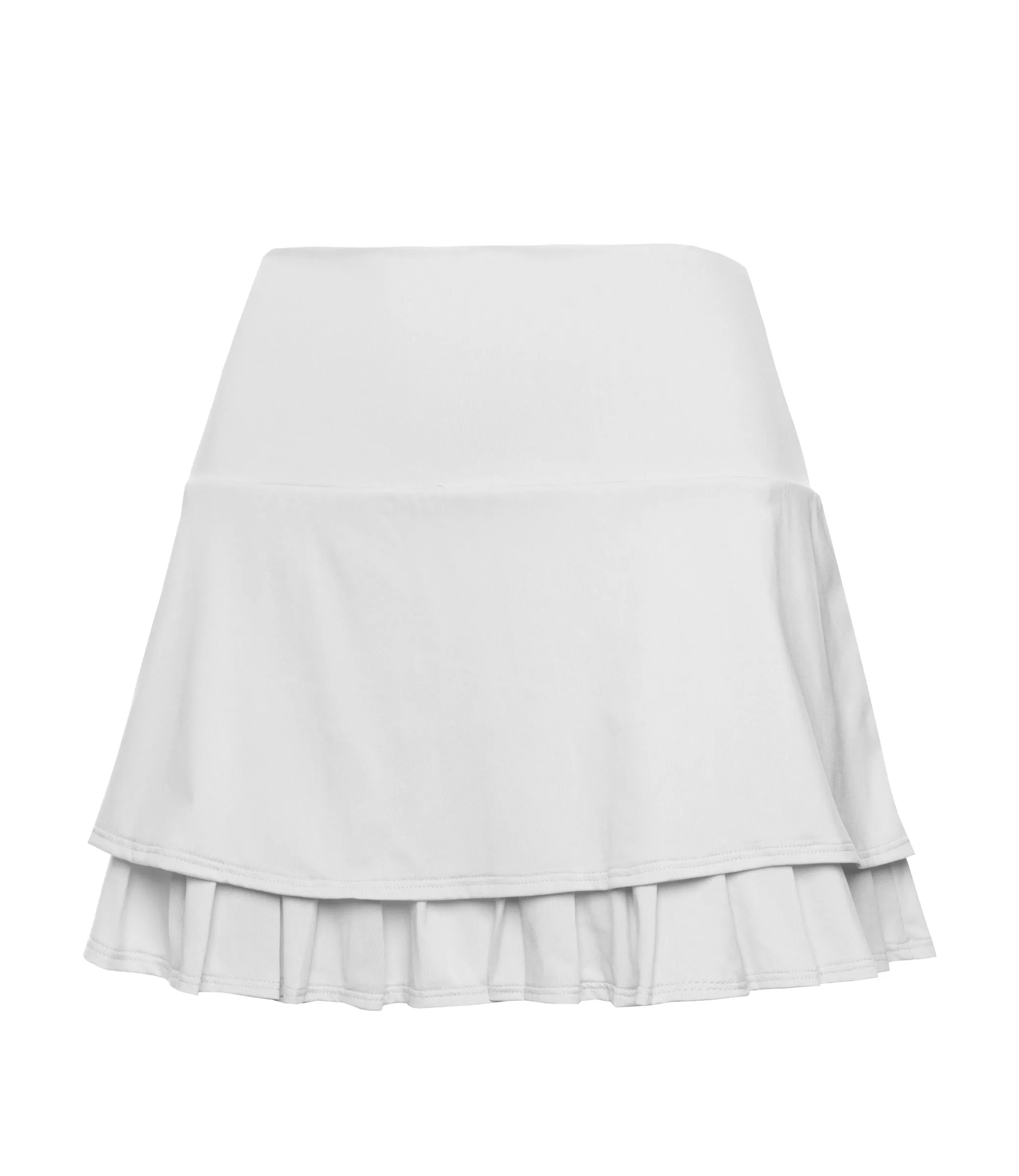 K.SWISS 196042-100 | TIER PLEAT SKIRT-14" | WHITE