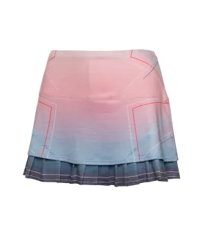 K.SWISS 196043-466 | PLEAT SKIRT-12" | SILVERLAKE BLUE