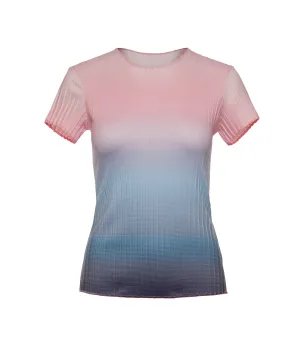 K.SWISS 196051-466 | PLEATED S/S CREW | SILVERLAKE BLUE