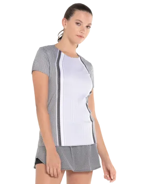 K.SWISS 196051-578 | PLEATED S/S CREW | PAISLEY