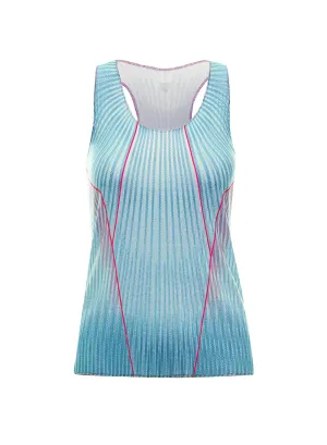 K.SWISS 196053-462 | PLEATED V-NECK TANK | ANGEL