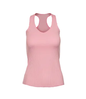 K.SWISS 196053-699 | PLEATED V-NECK TANK | SEASHELL